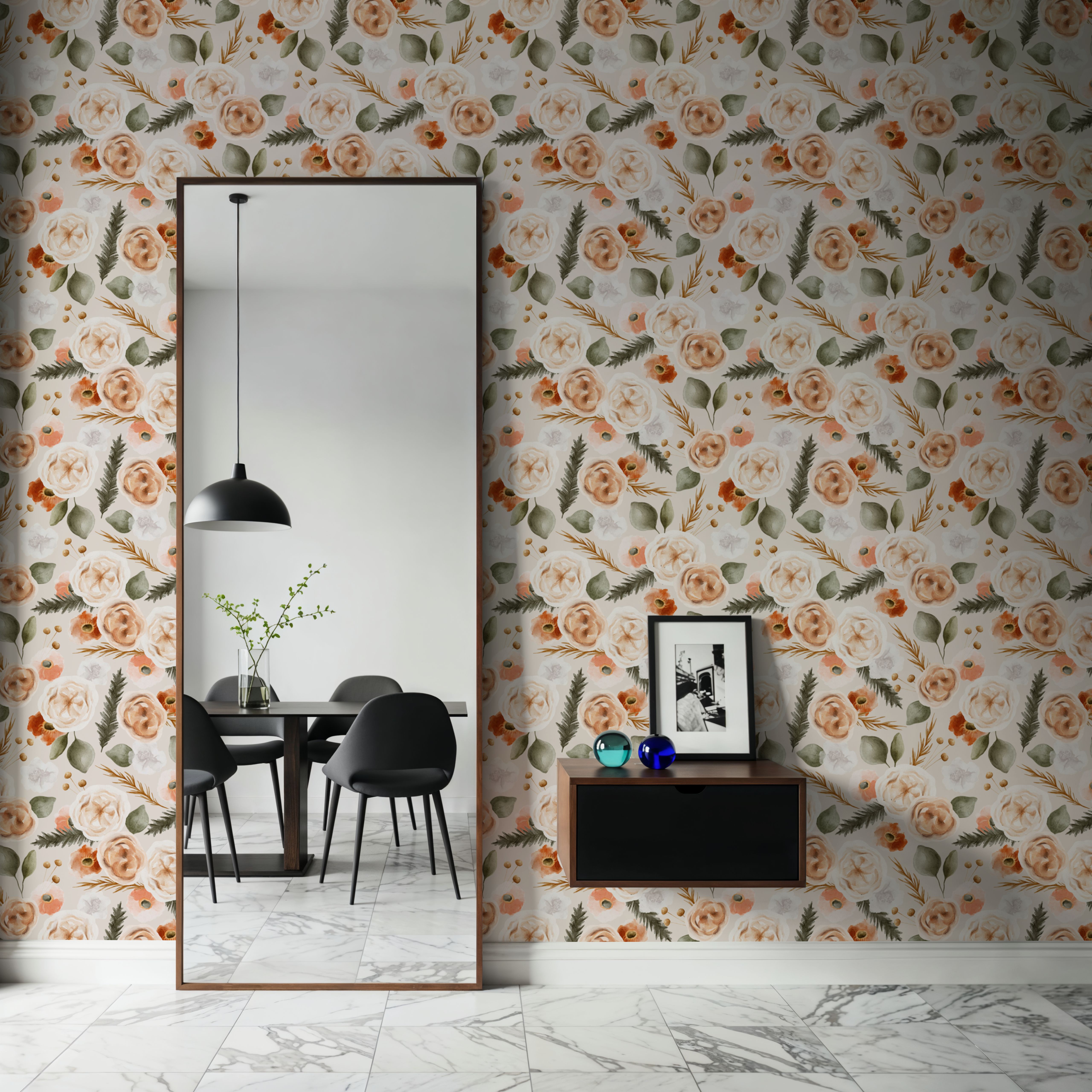 Peach Group, Tapeten