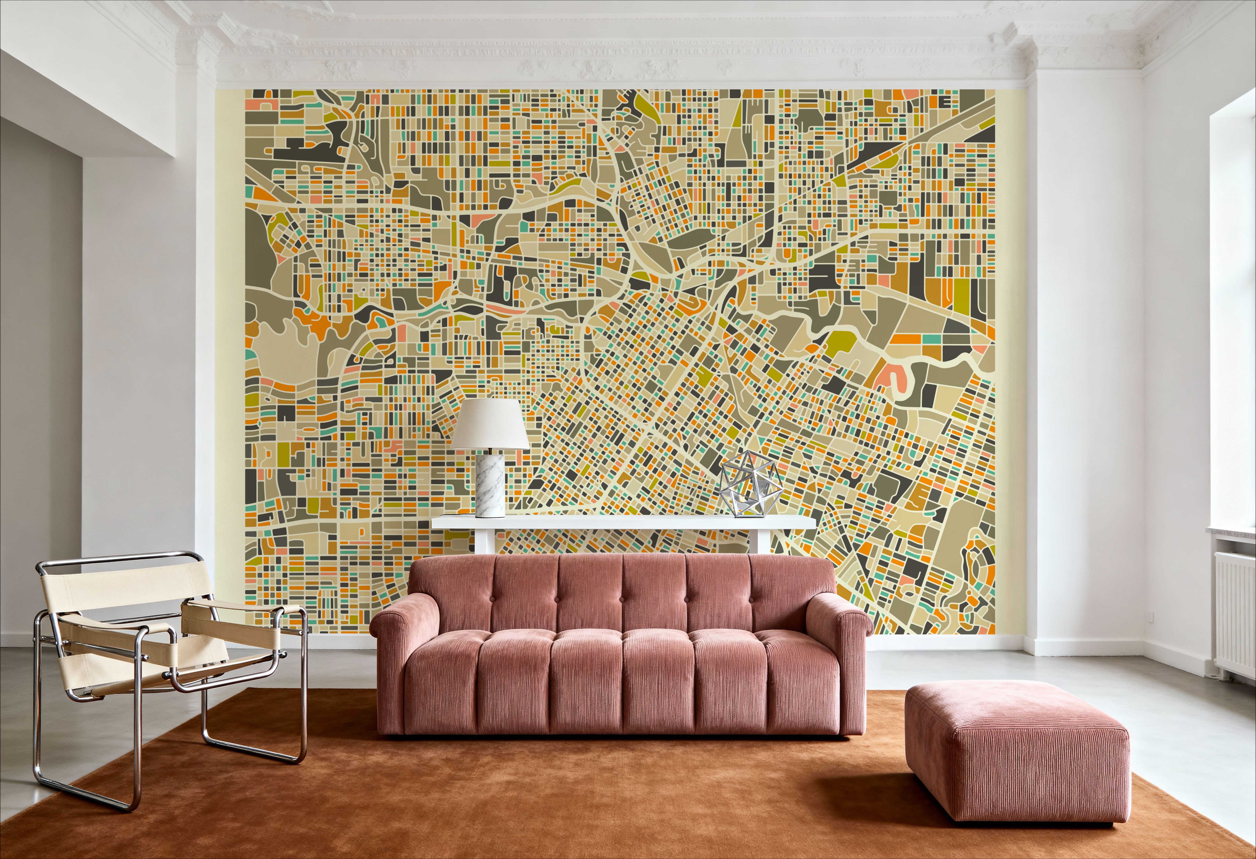 Modern Houston, Wallpaper