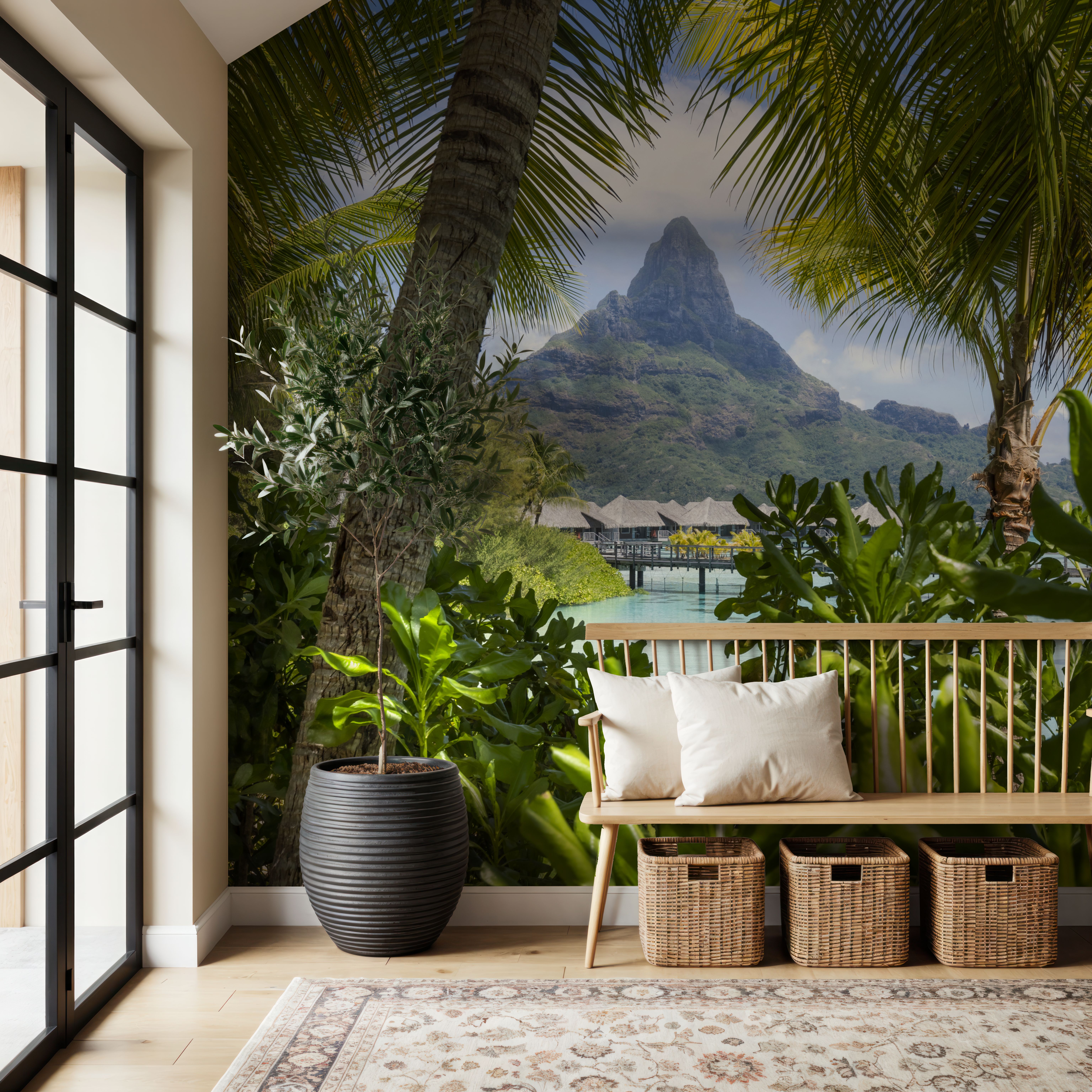 Mount Otemanu Framed