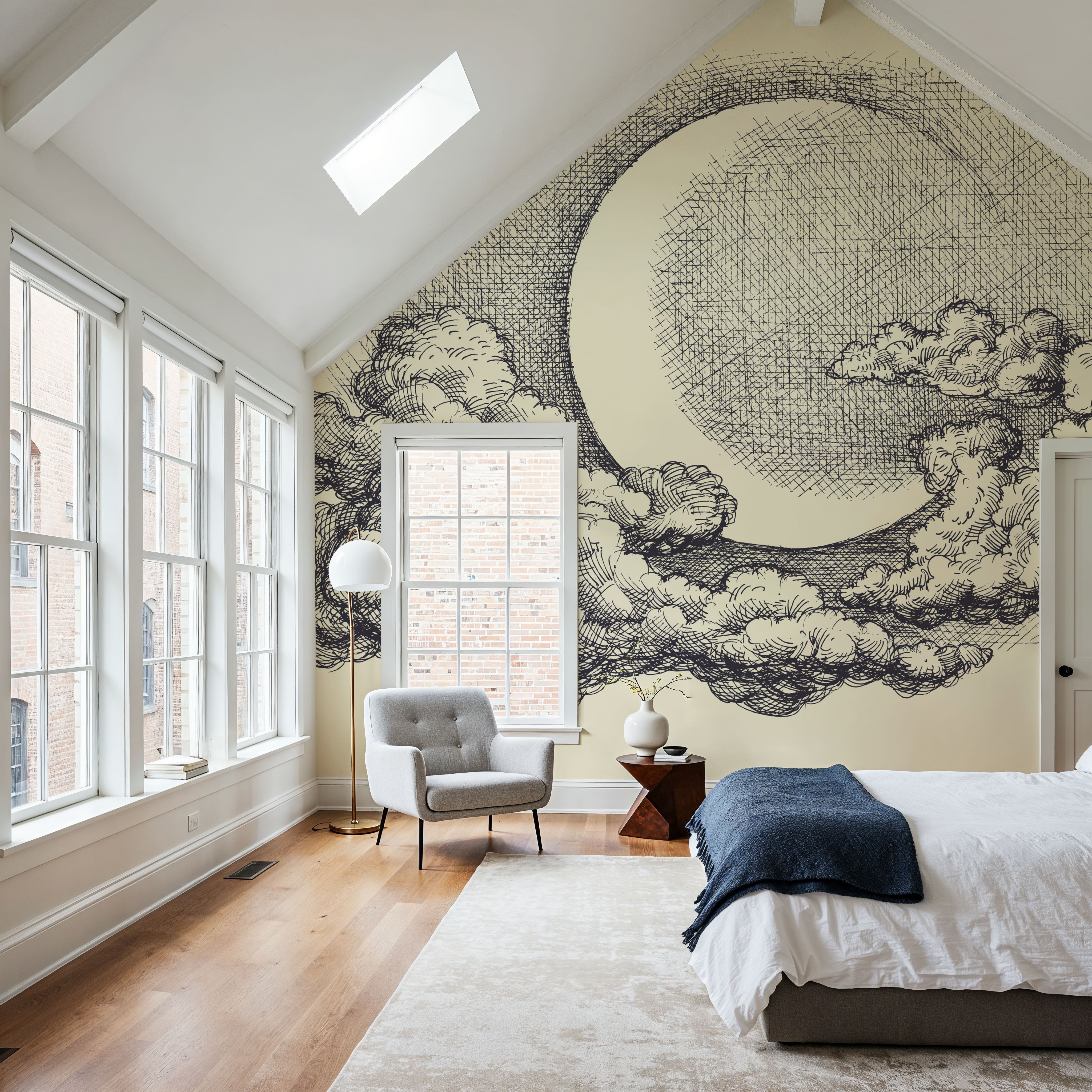 Moon In Clouds