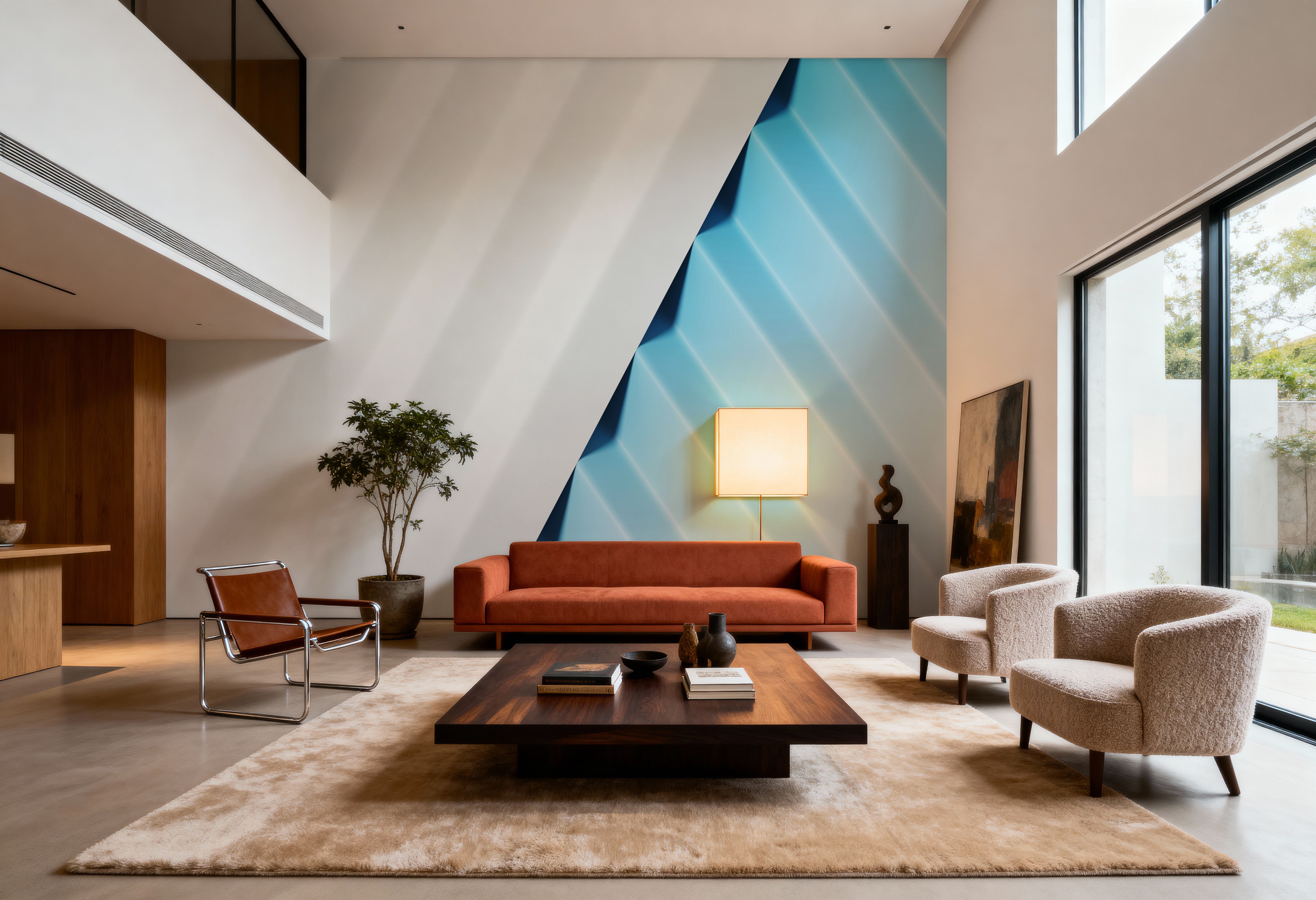 Pleated Cool, Papier peint