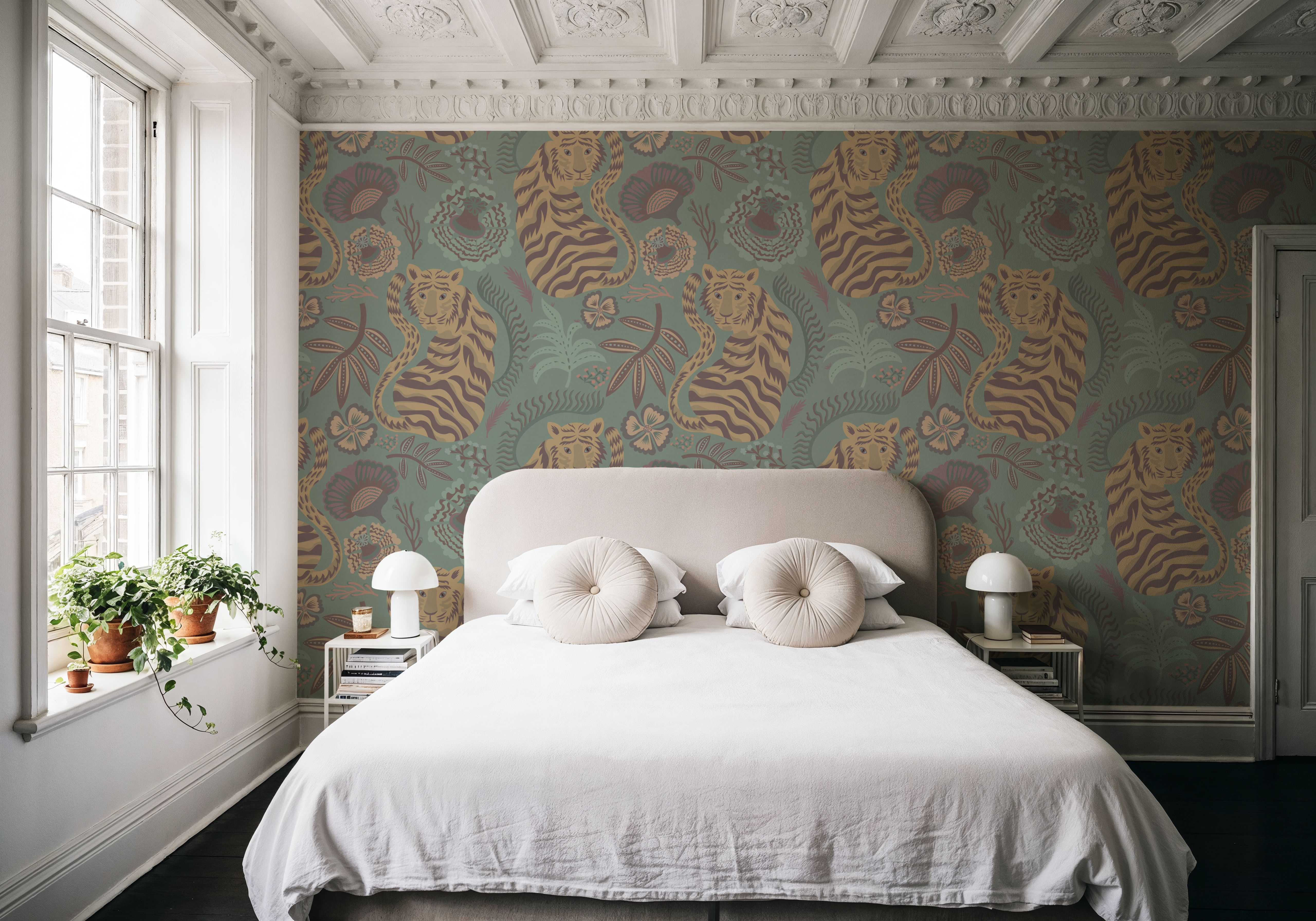 Painterly Tigers Mint