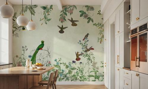 Fields of Birds and Flowers