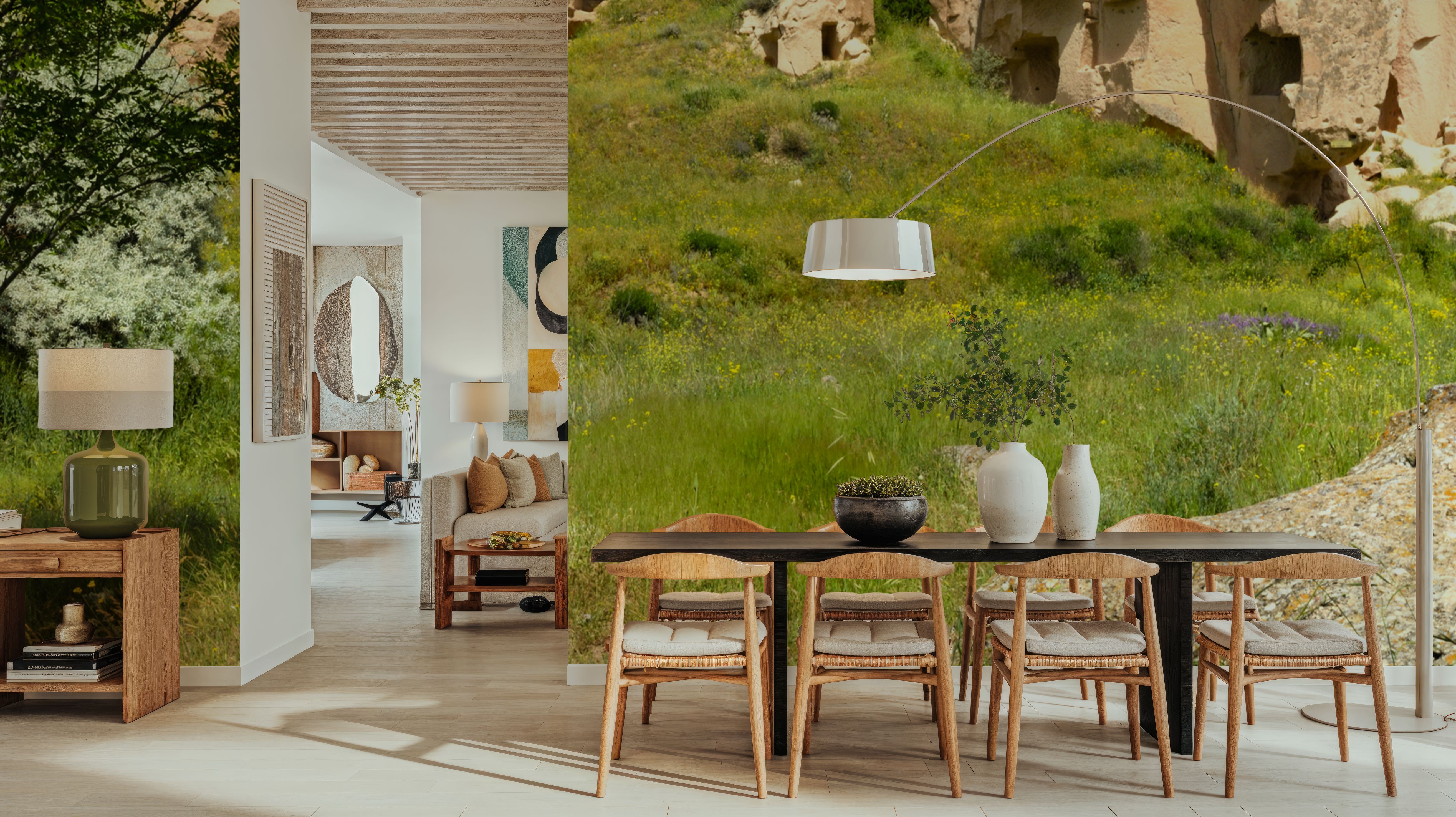 Purple Wildflower Canyon, Wallpaper