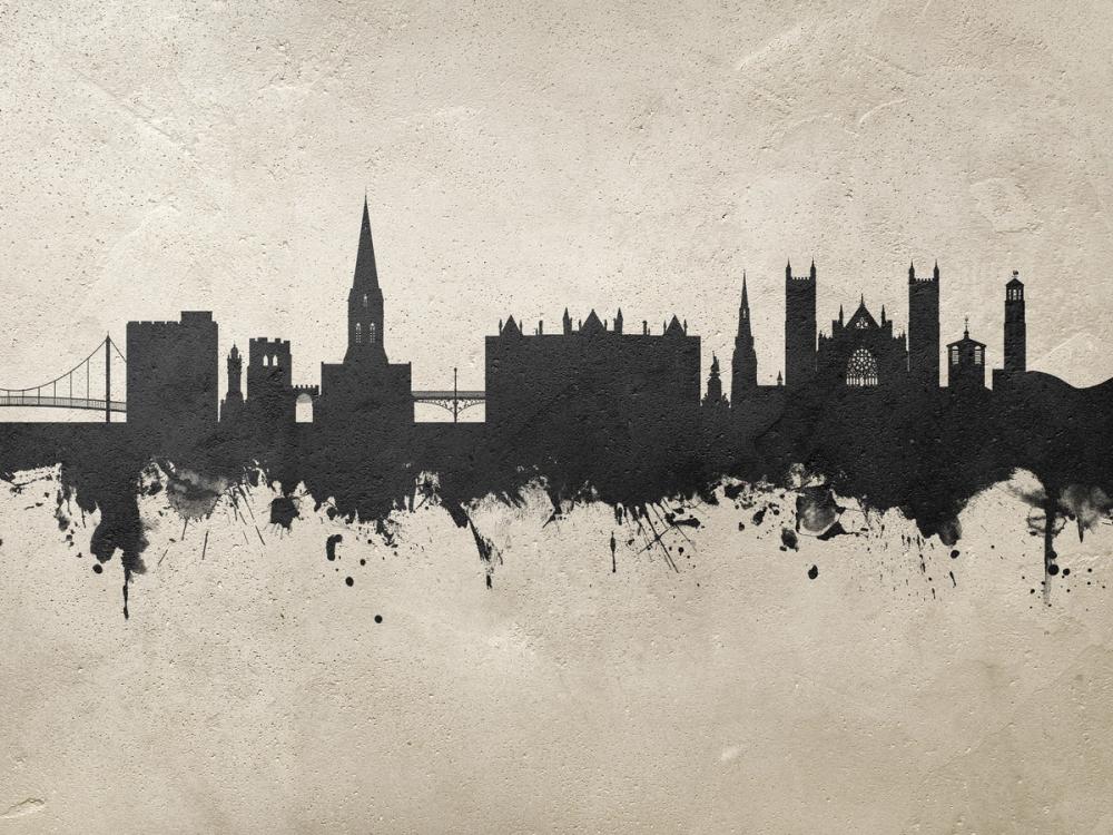 Exeter England Skyline Concrete