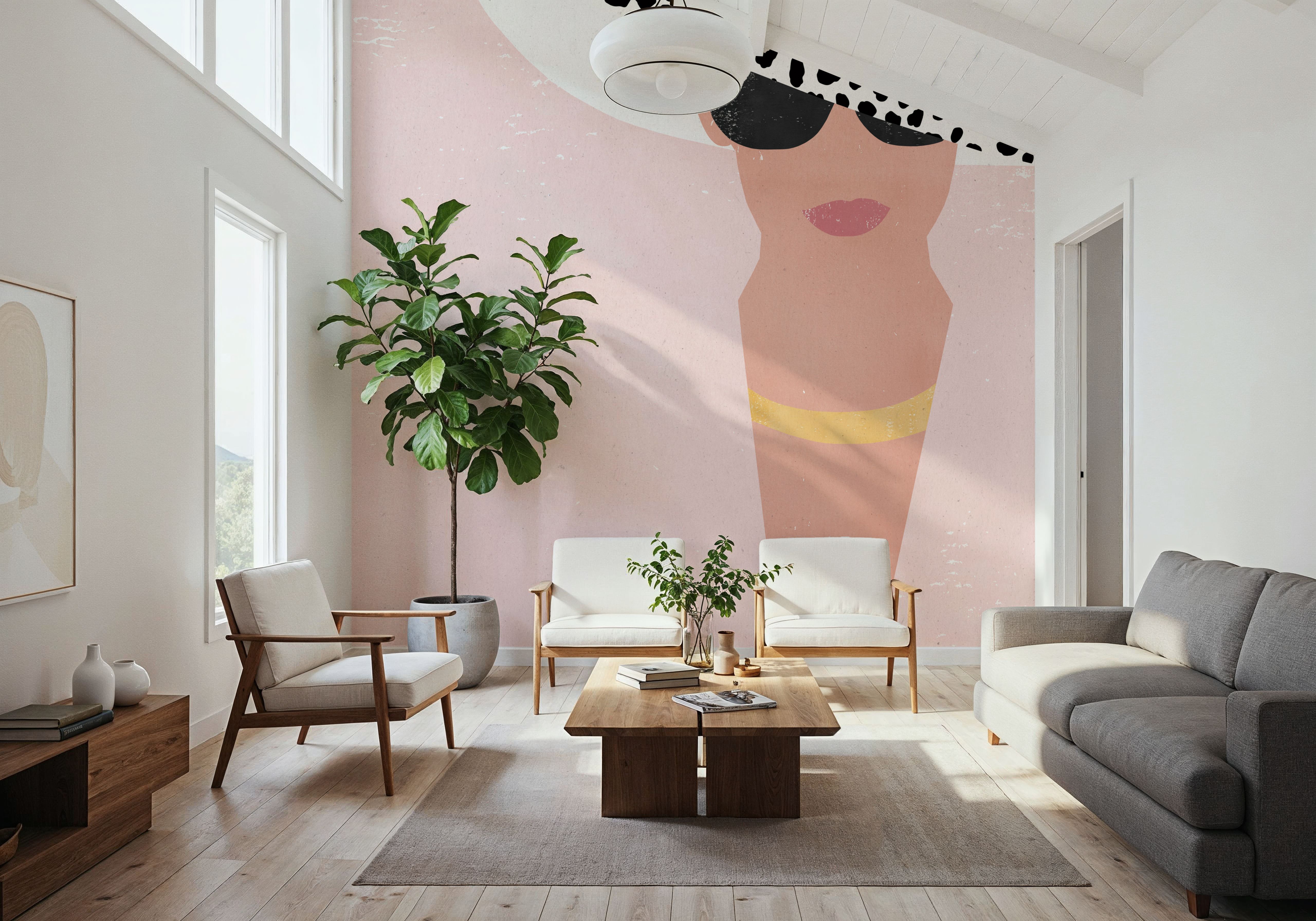 Dotted Fashion Forward, Wallpaper