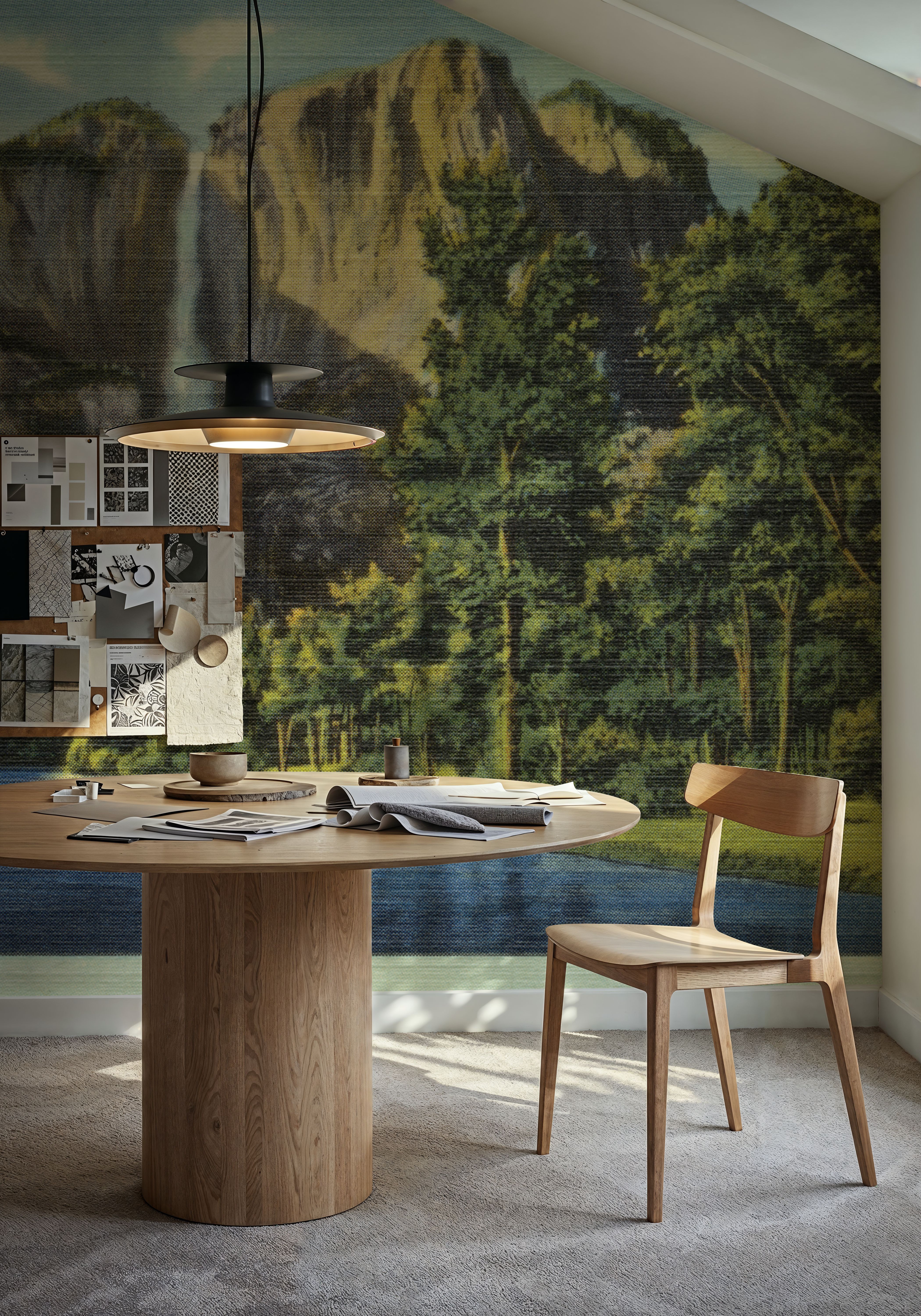 Greetings from Yosemite - Screenprint Postcard