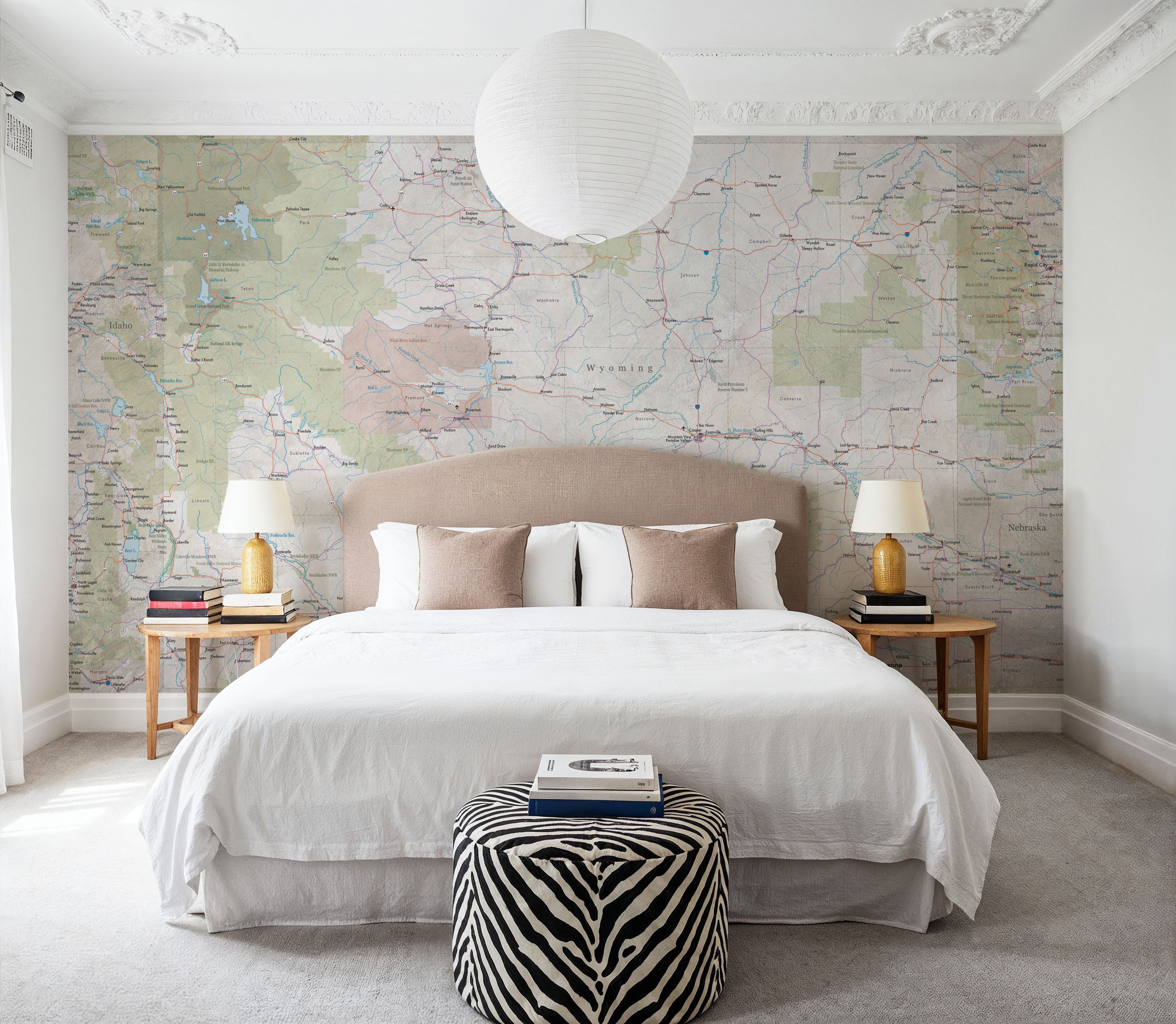 Wyoming Detailed Map