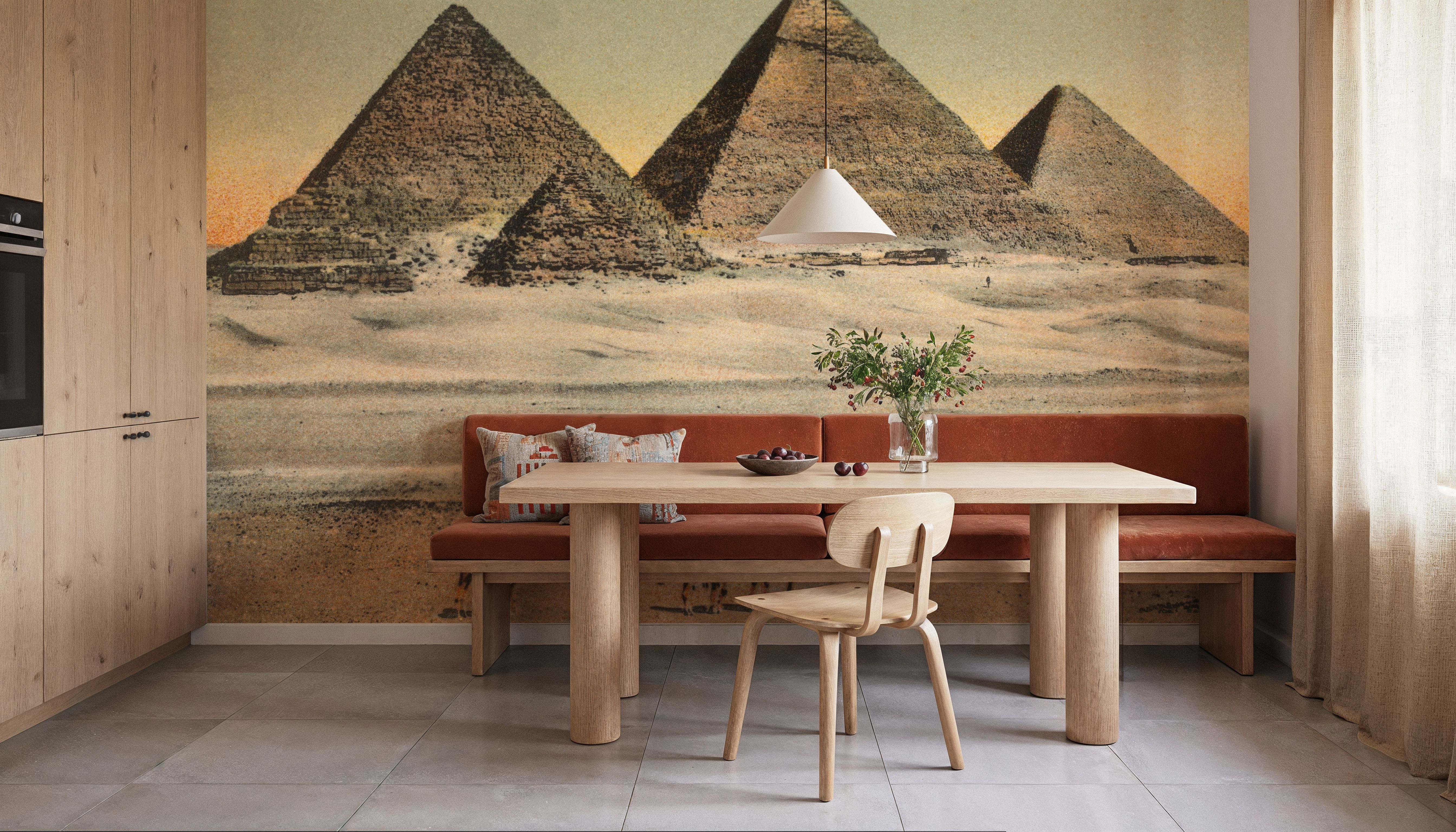 Cairo Pyramids - Screenprint