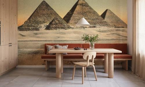 Cairo Pyramids - Screenprint