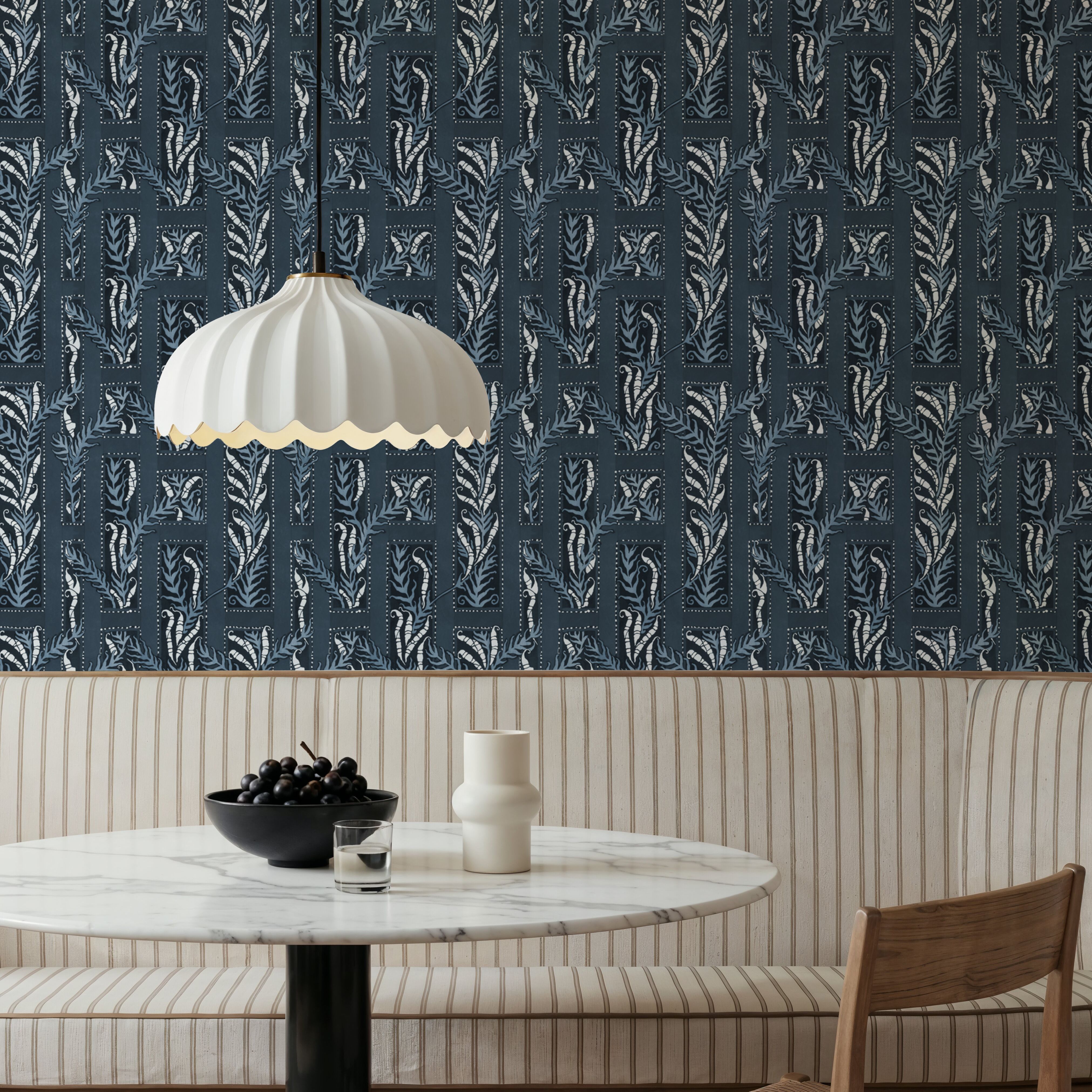 Samarkand Ferns, Aegan Blue