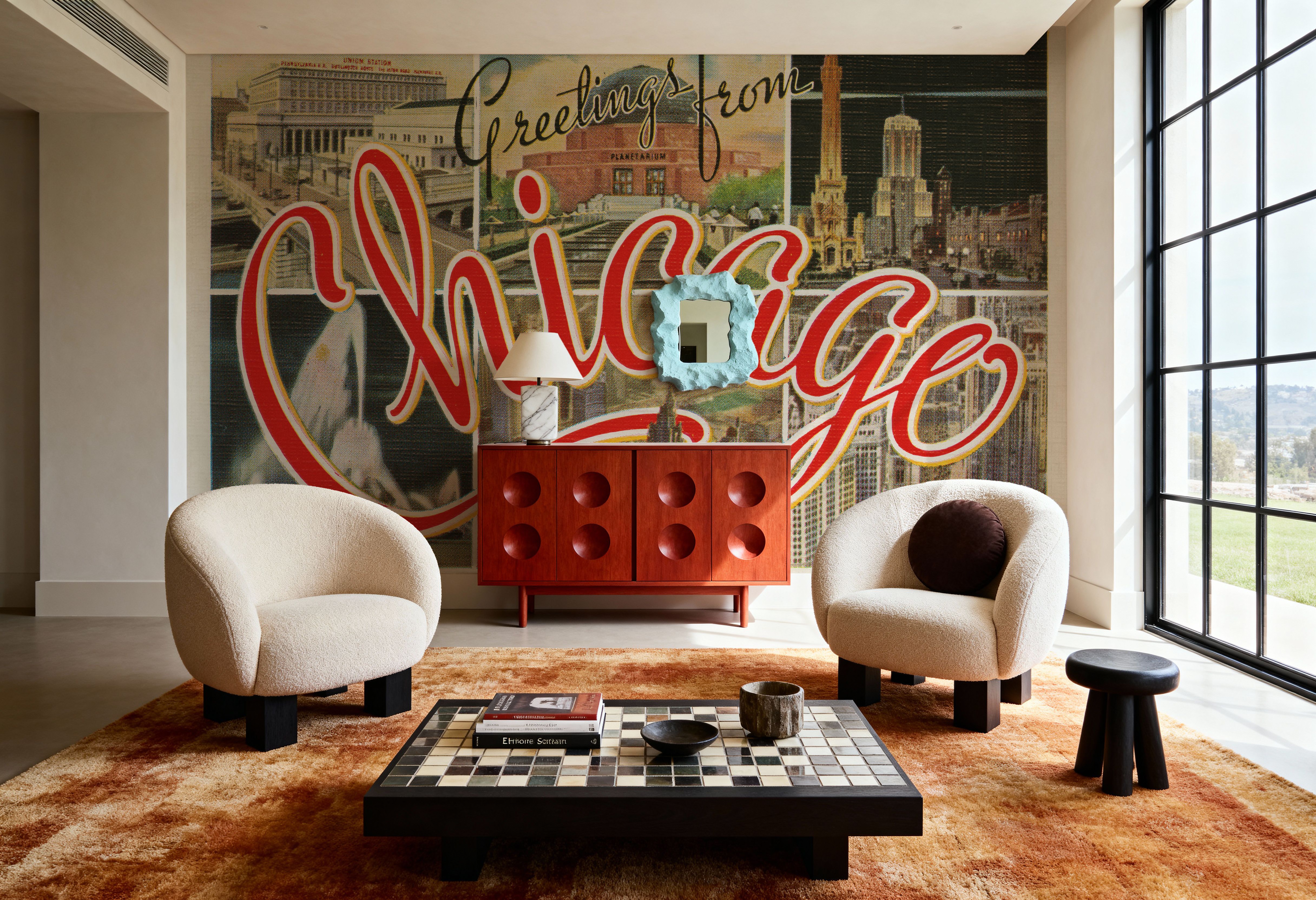 Greetings From Chicago - Screenprint