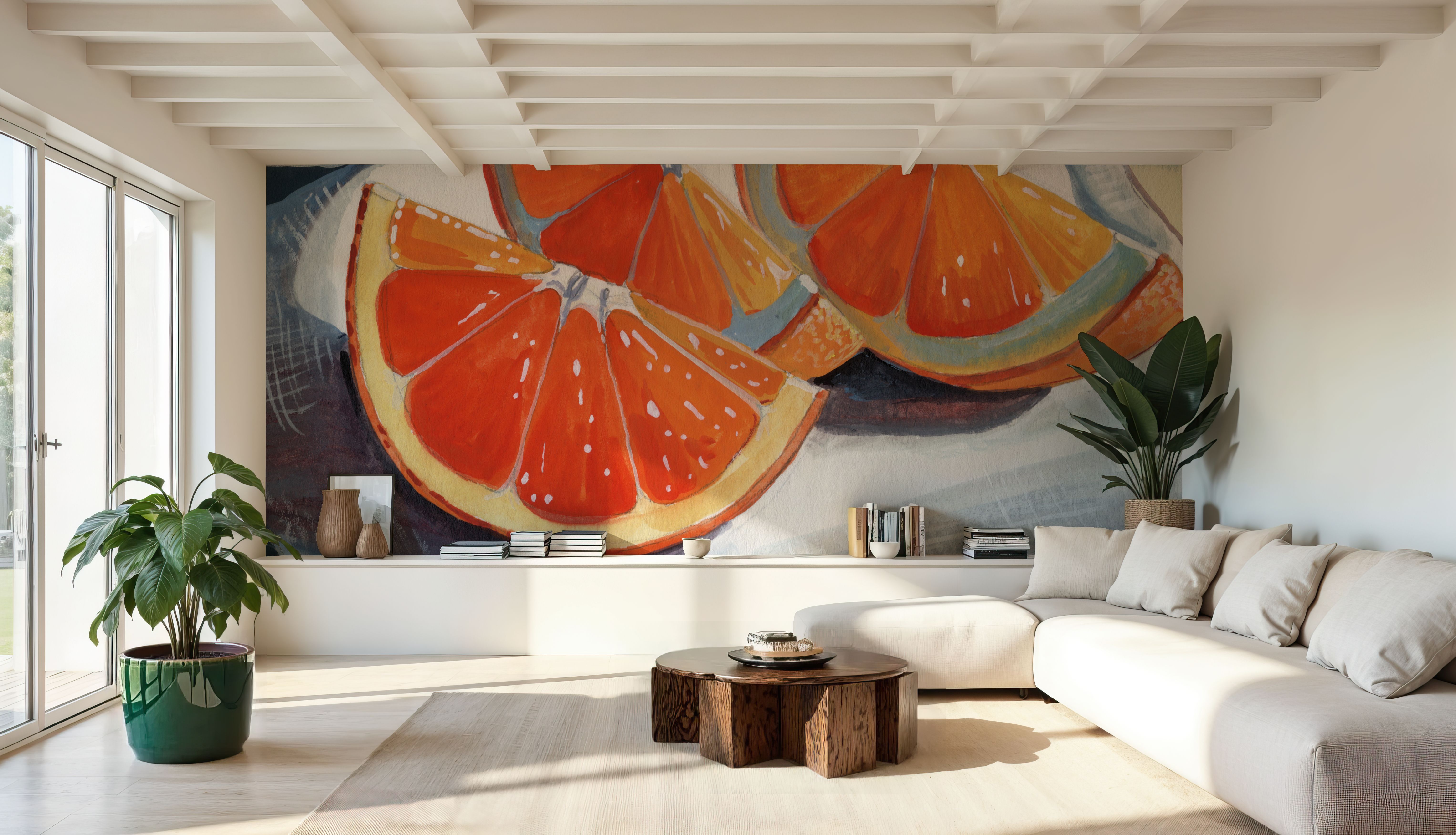 Oranges Catching The Light