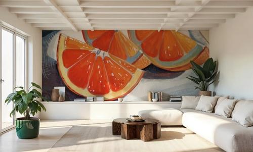Oranges Catching The Light