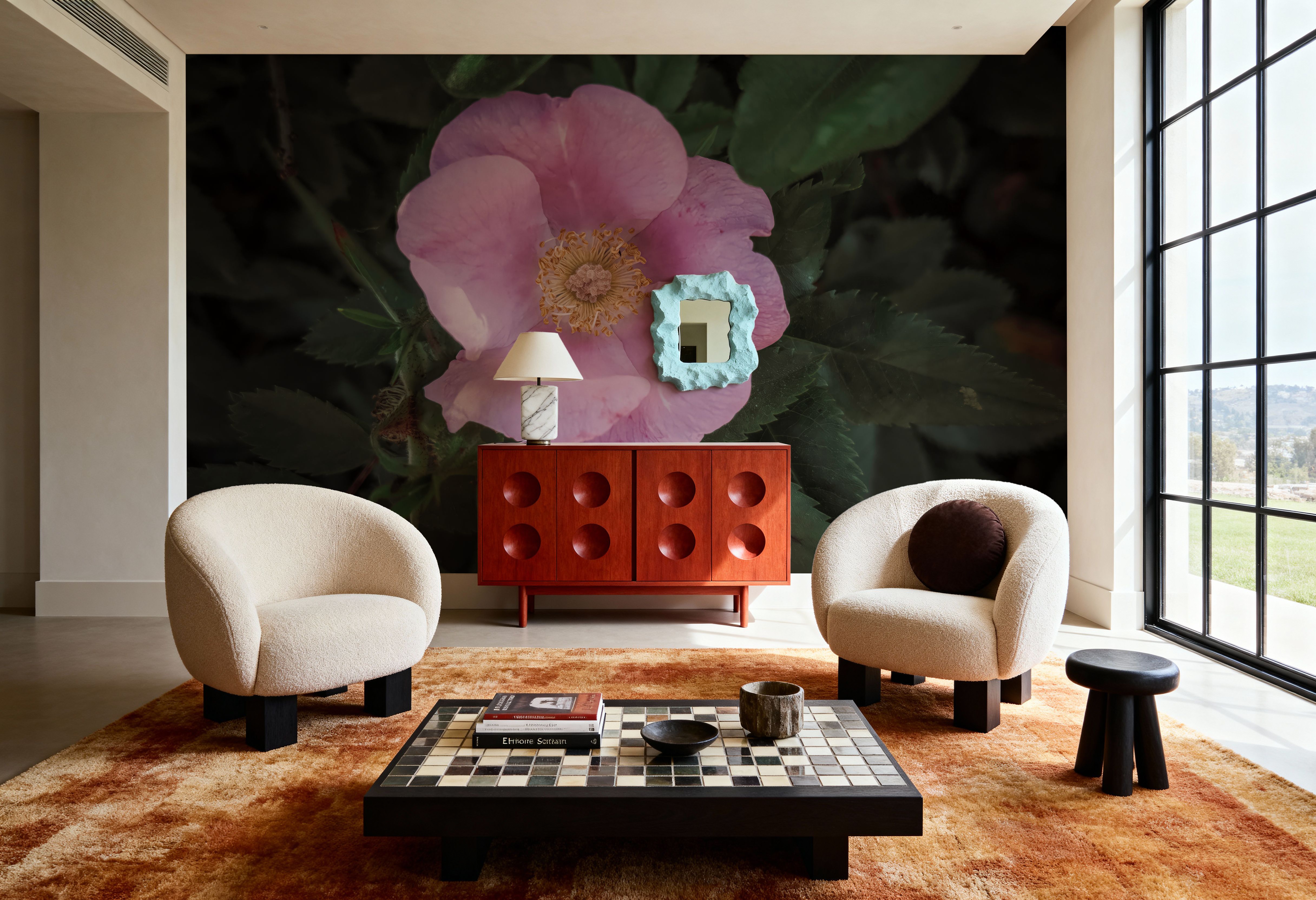 Wild Rose VII, Wallpaper