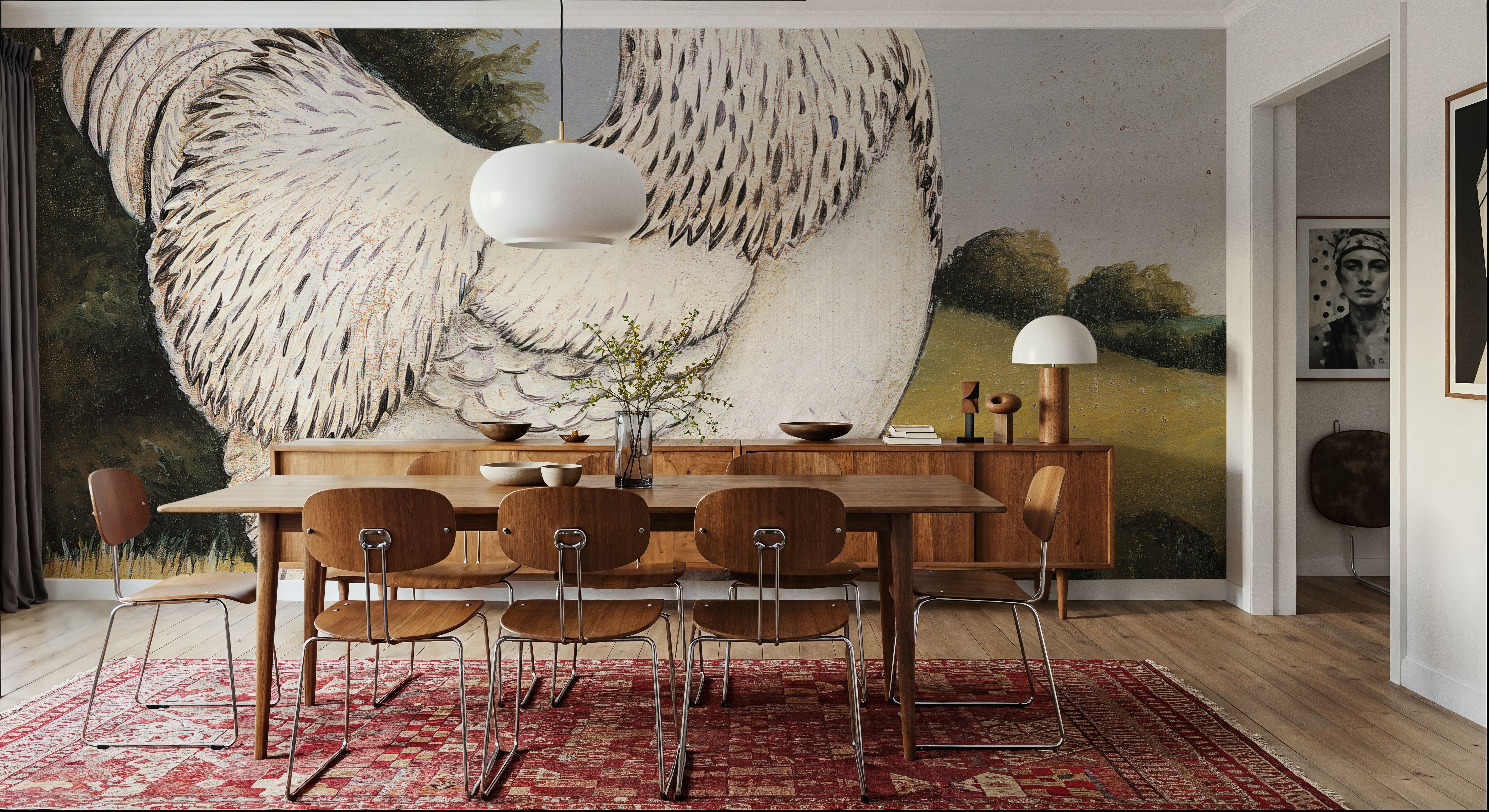 Farm Feeling I, Papier peint