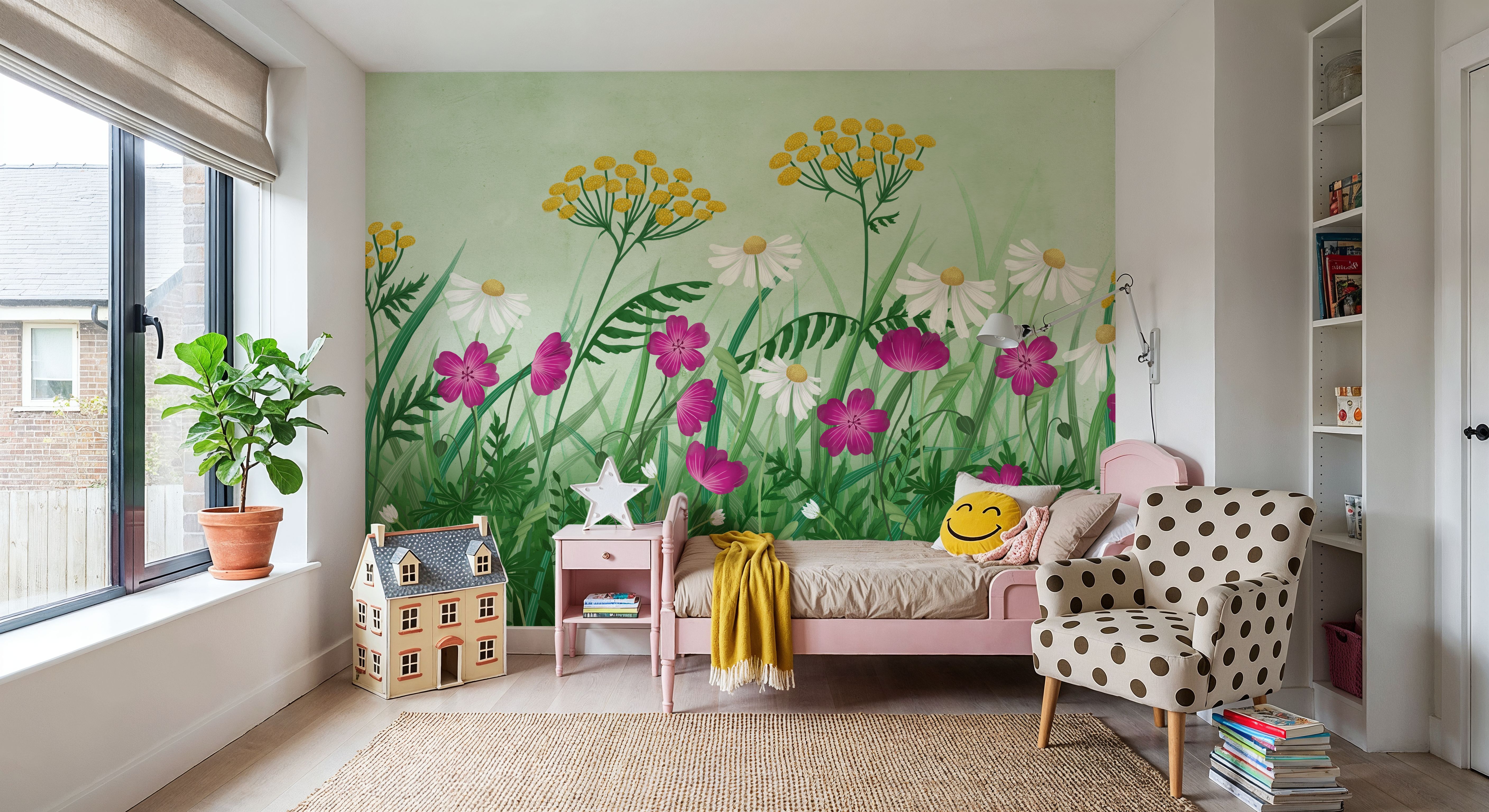 Geranium Meadow, Green