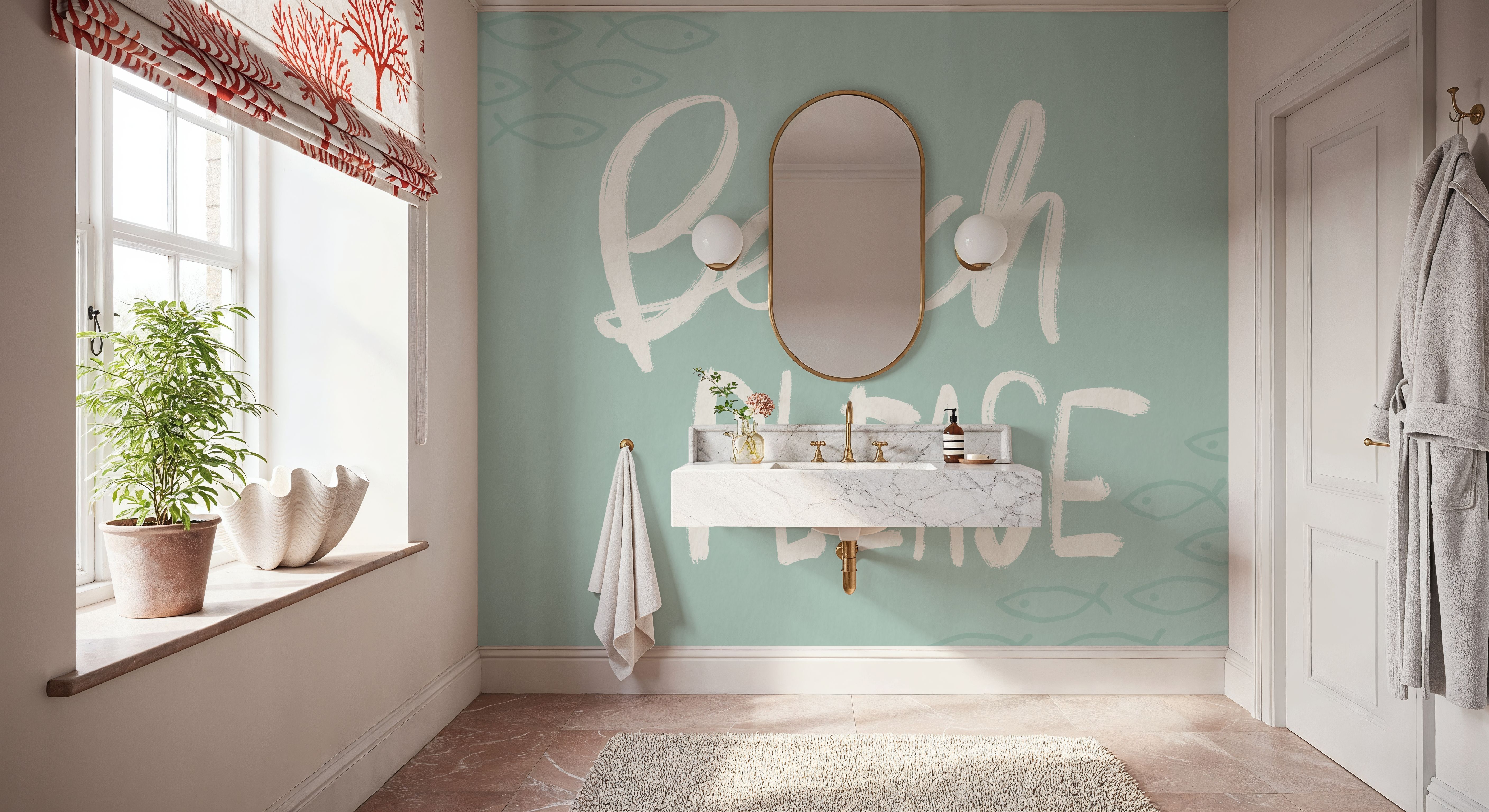 Beach Please, Wallpaper