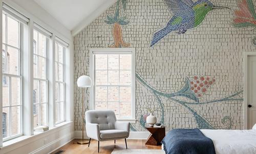 Mosaic Birds IV