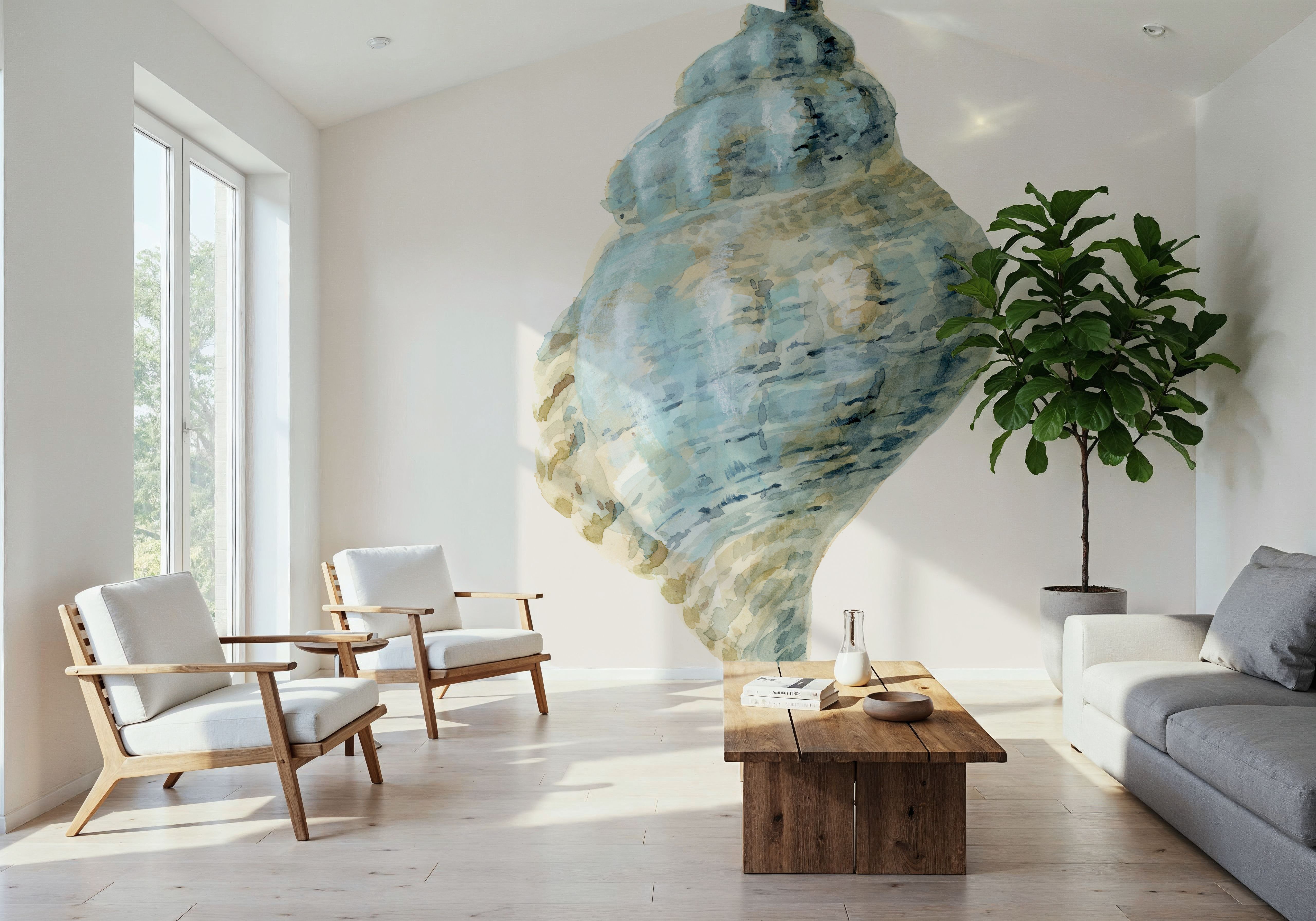 Coastal Bliss IV, Wallpaper