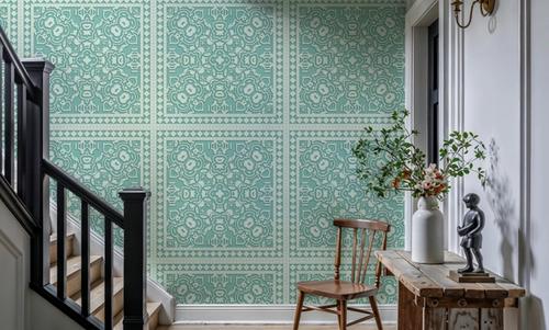 Mission Cement Tiles, Pistachio