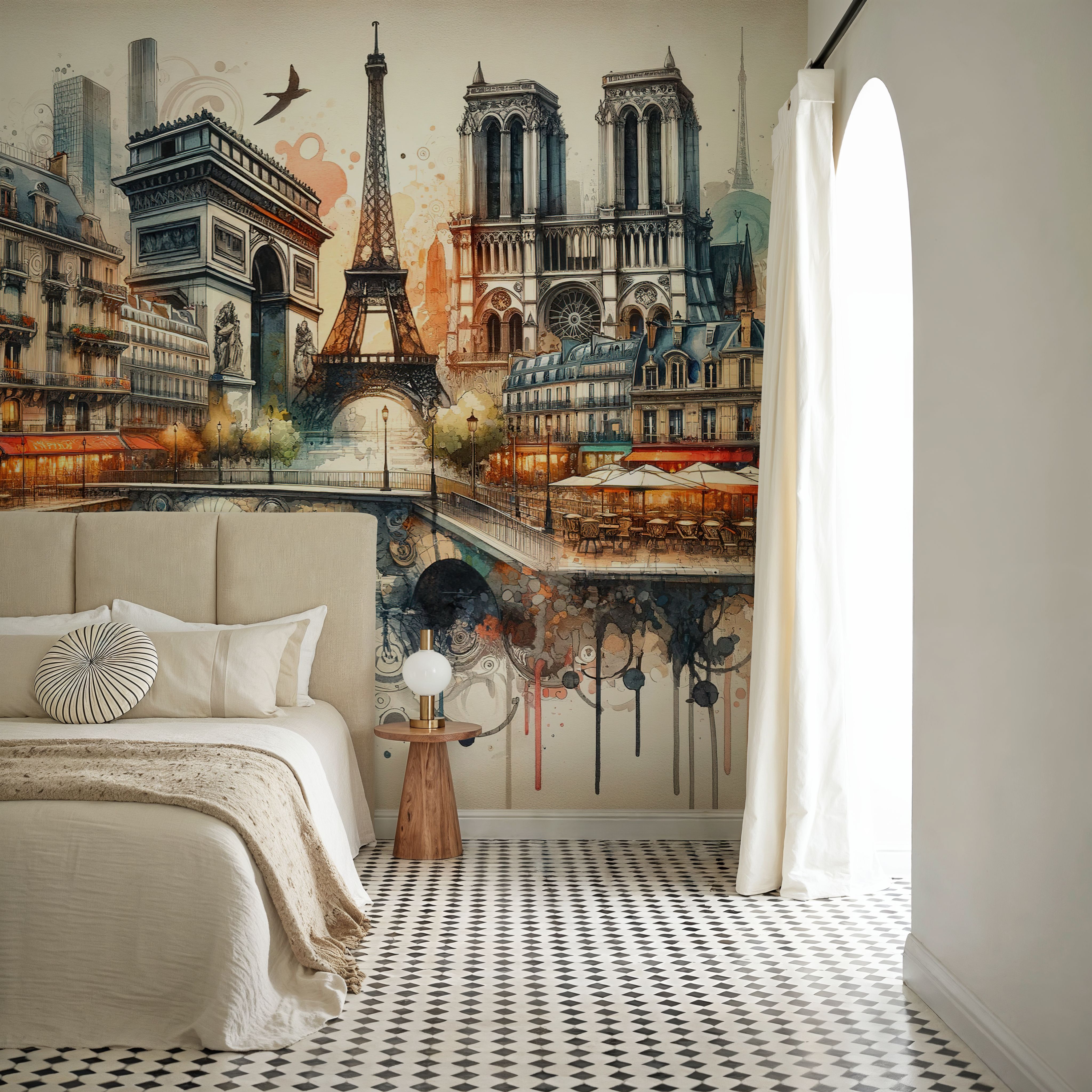 Watercolor Paris