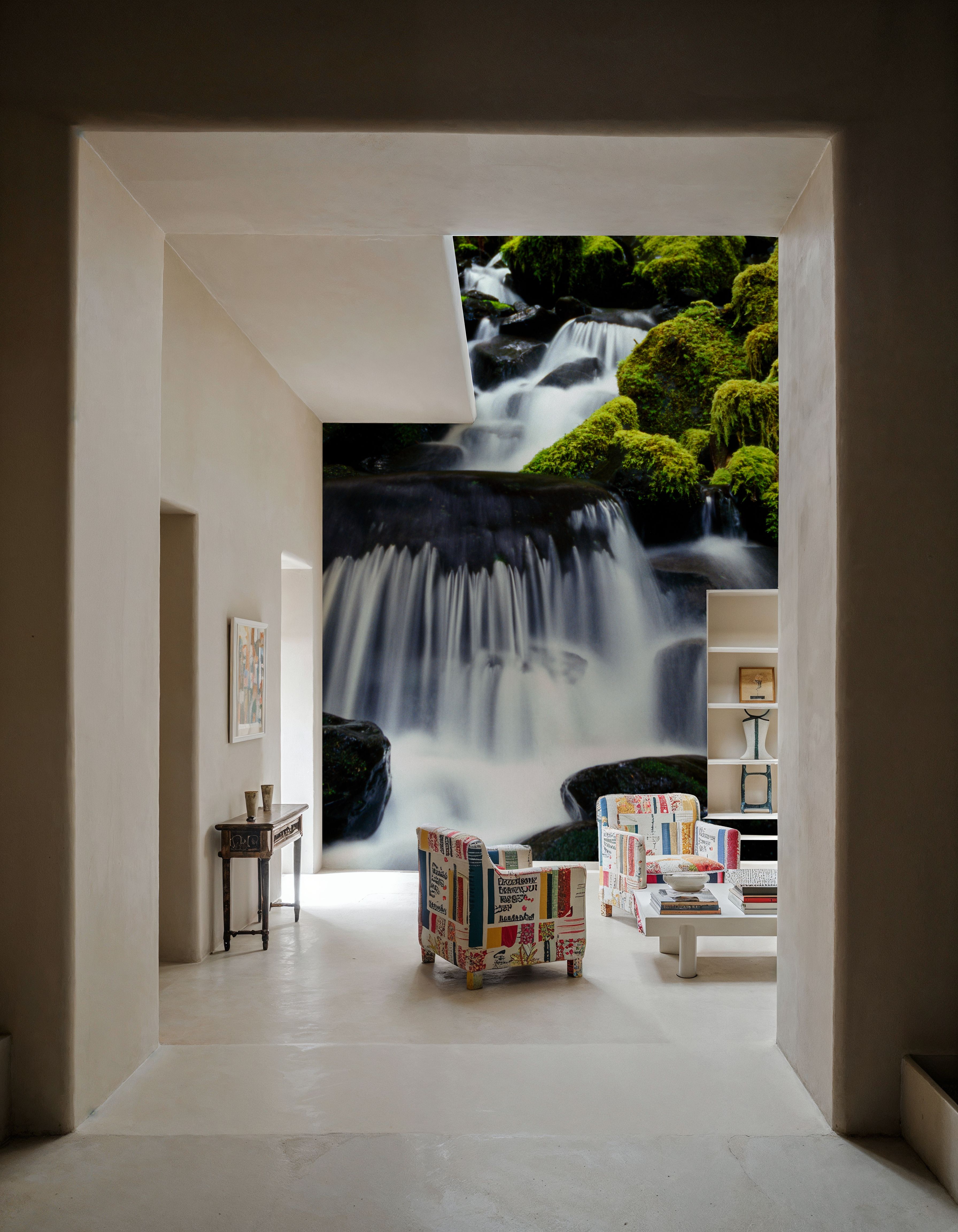 Mossy Rock Waterfall