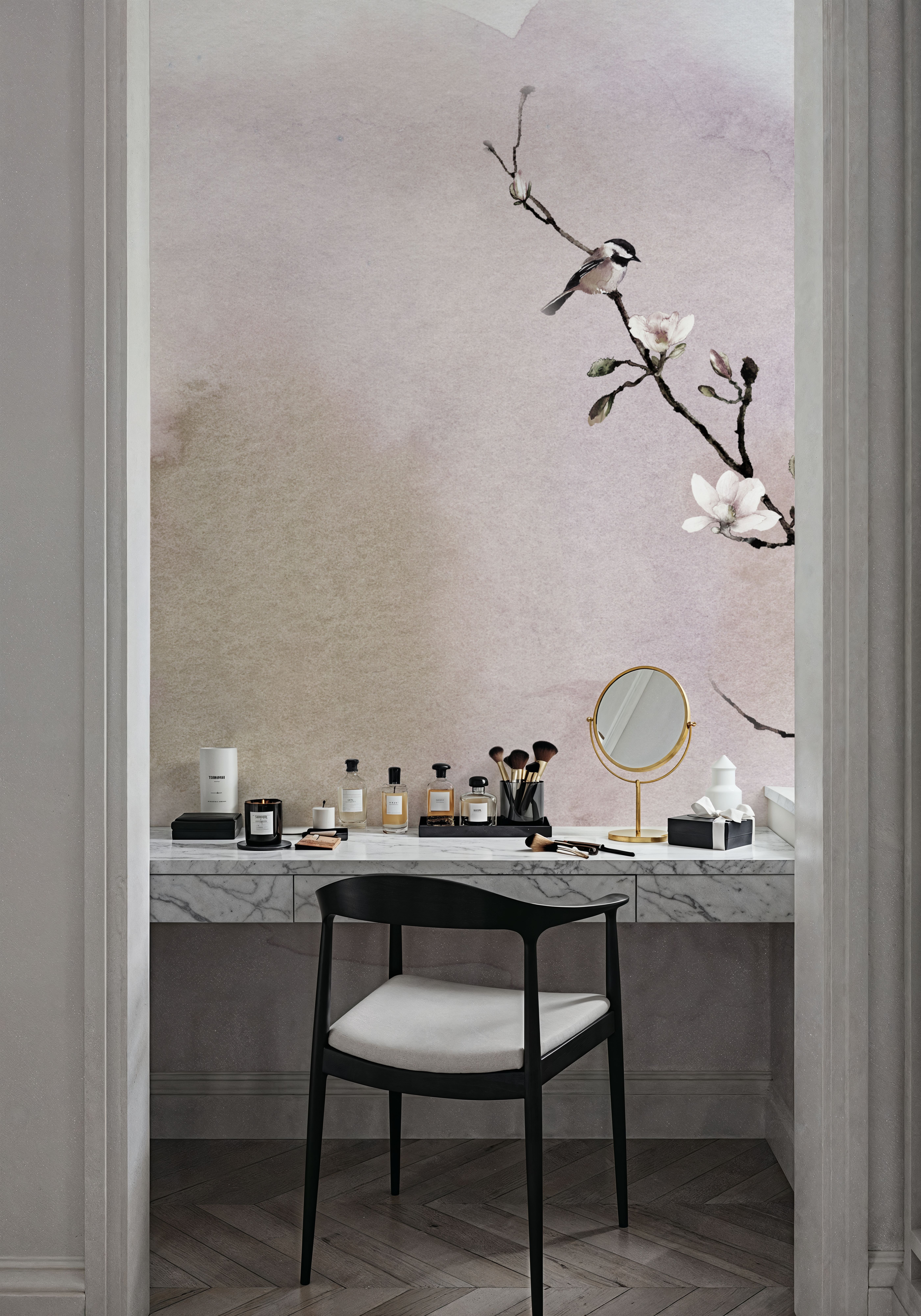 Magnolia & Birds