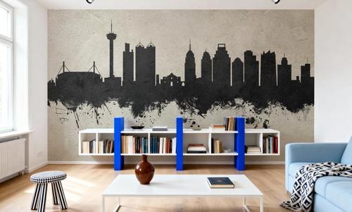 San Antonio Texas Skyline Concrete