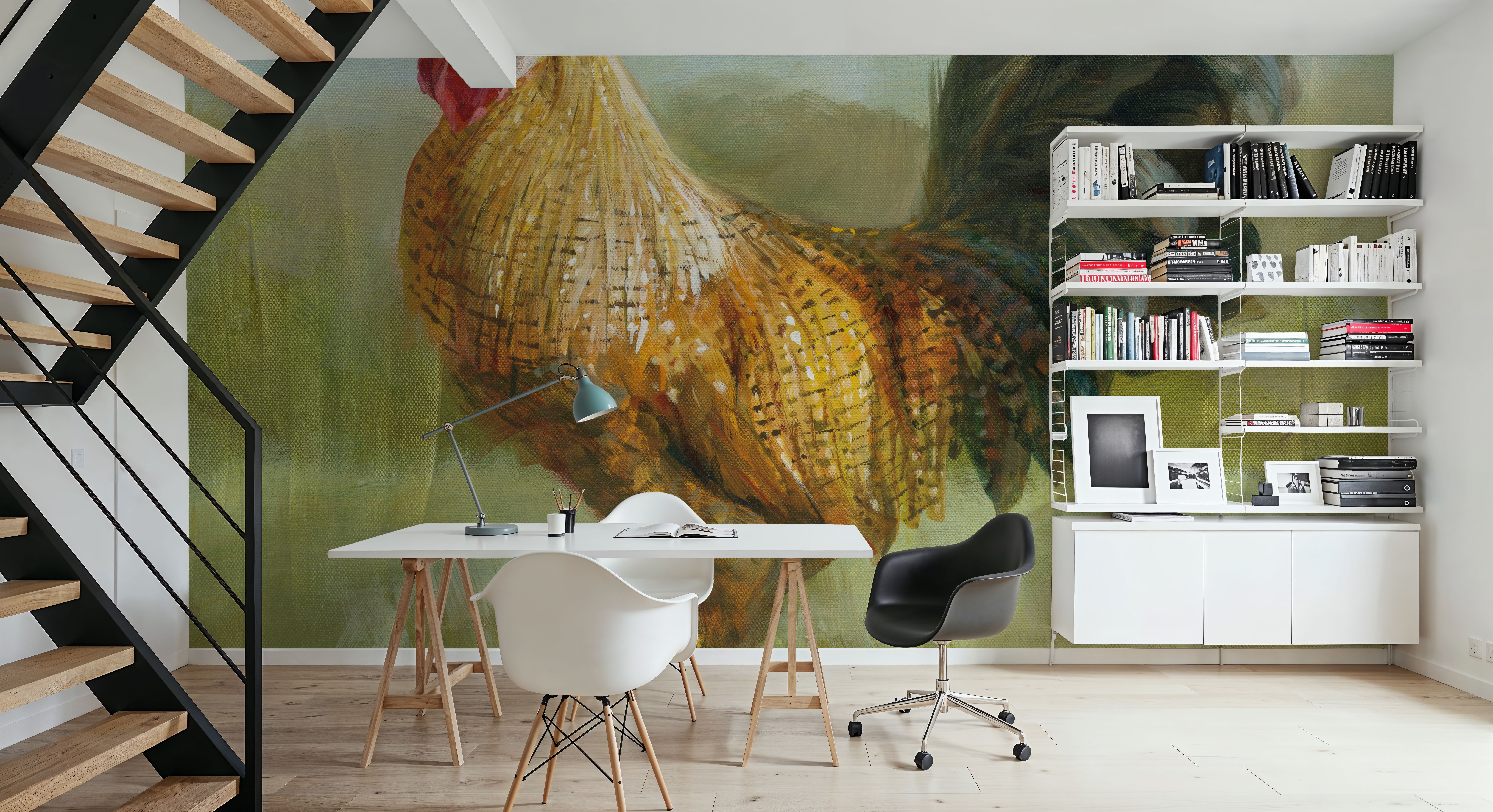 Noble Rooster II, Tapeten