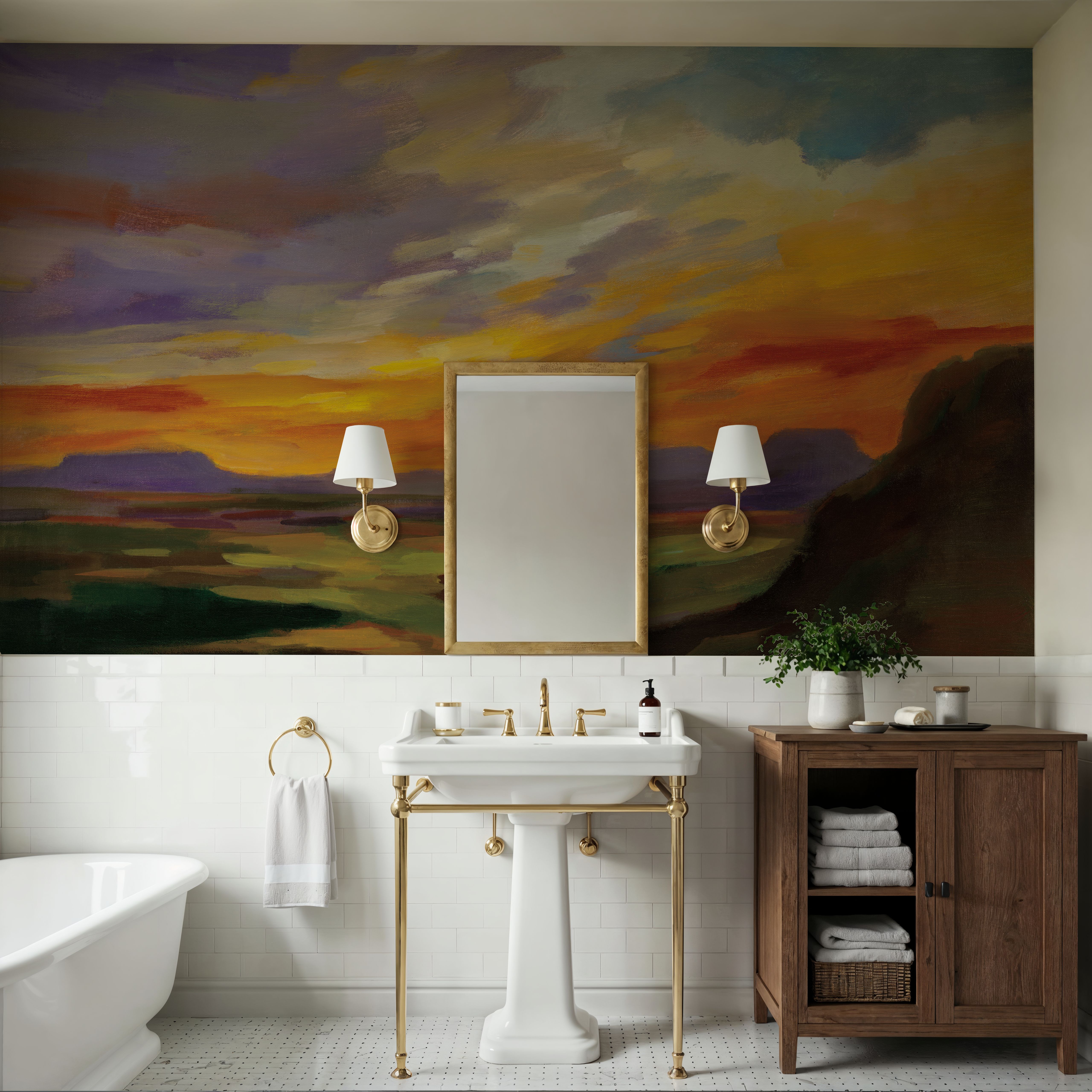 Abstract Sonoran Desert