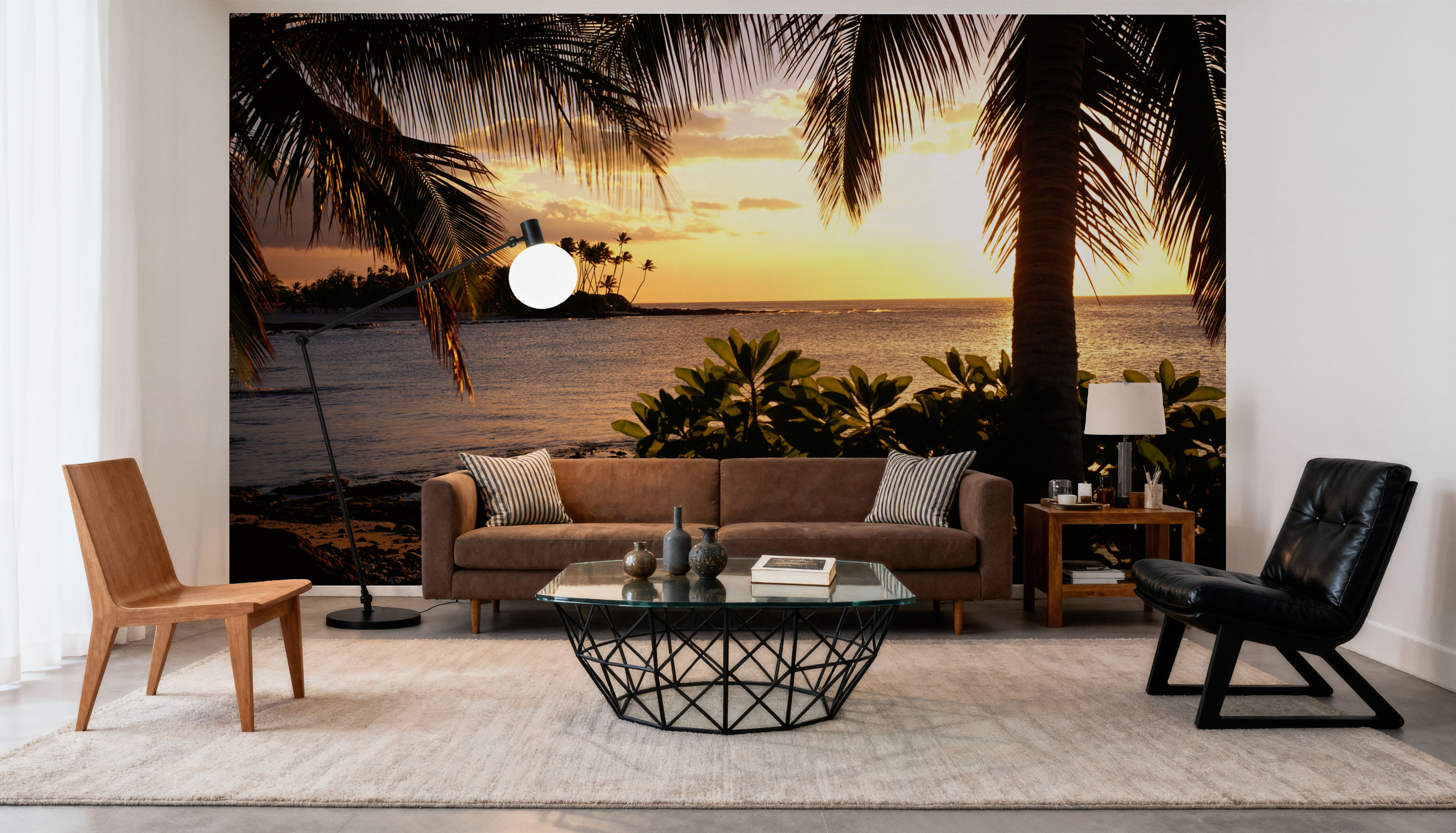 Golden Palm Horizon