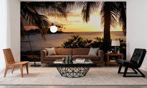 Golden Palm Horizon