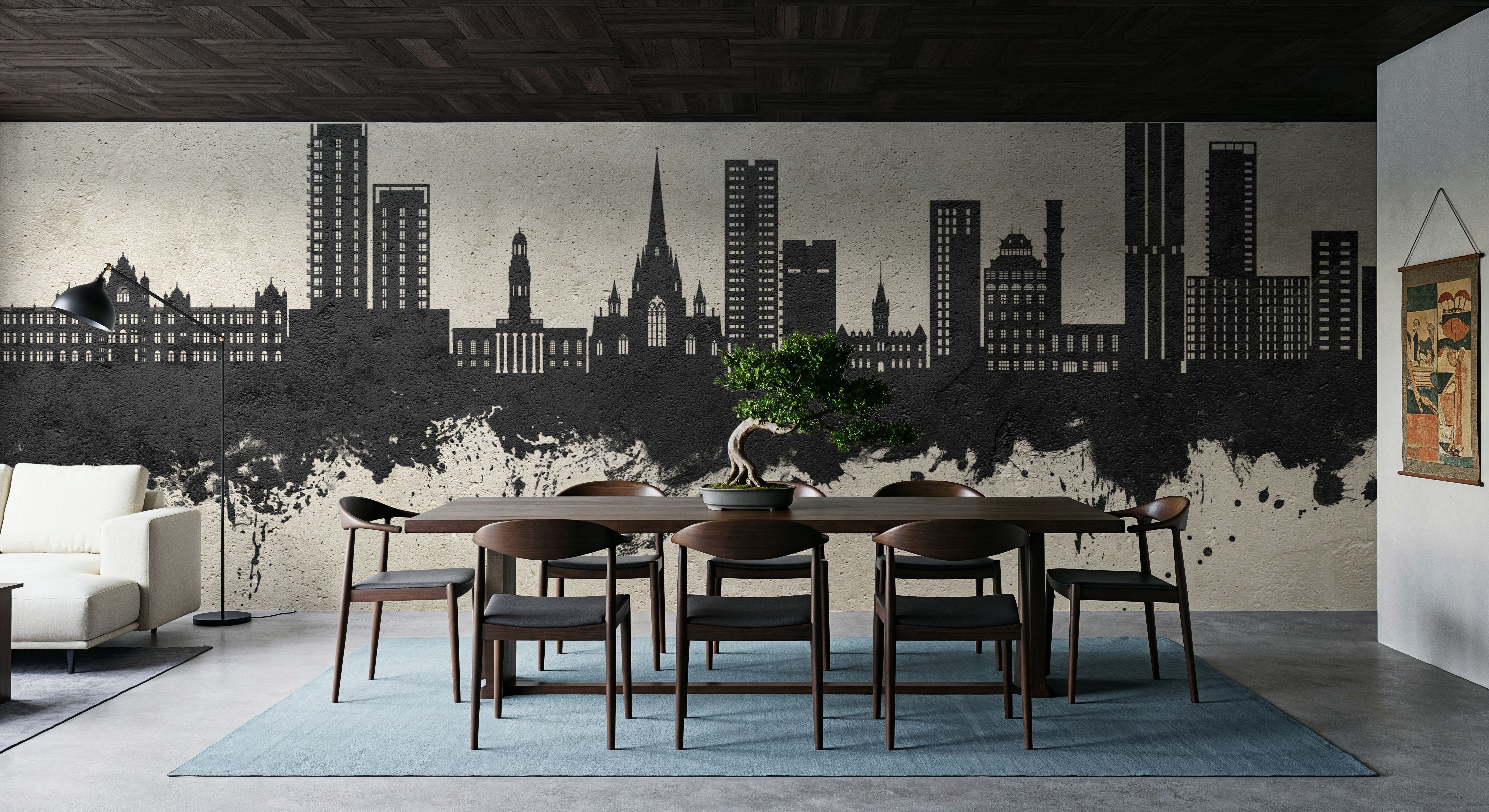 Salford England Skyline Concrete