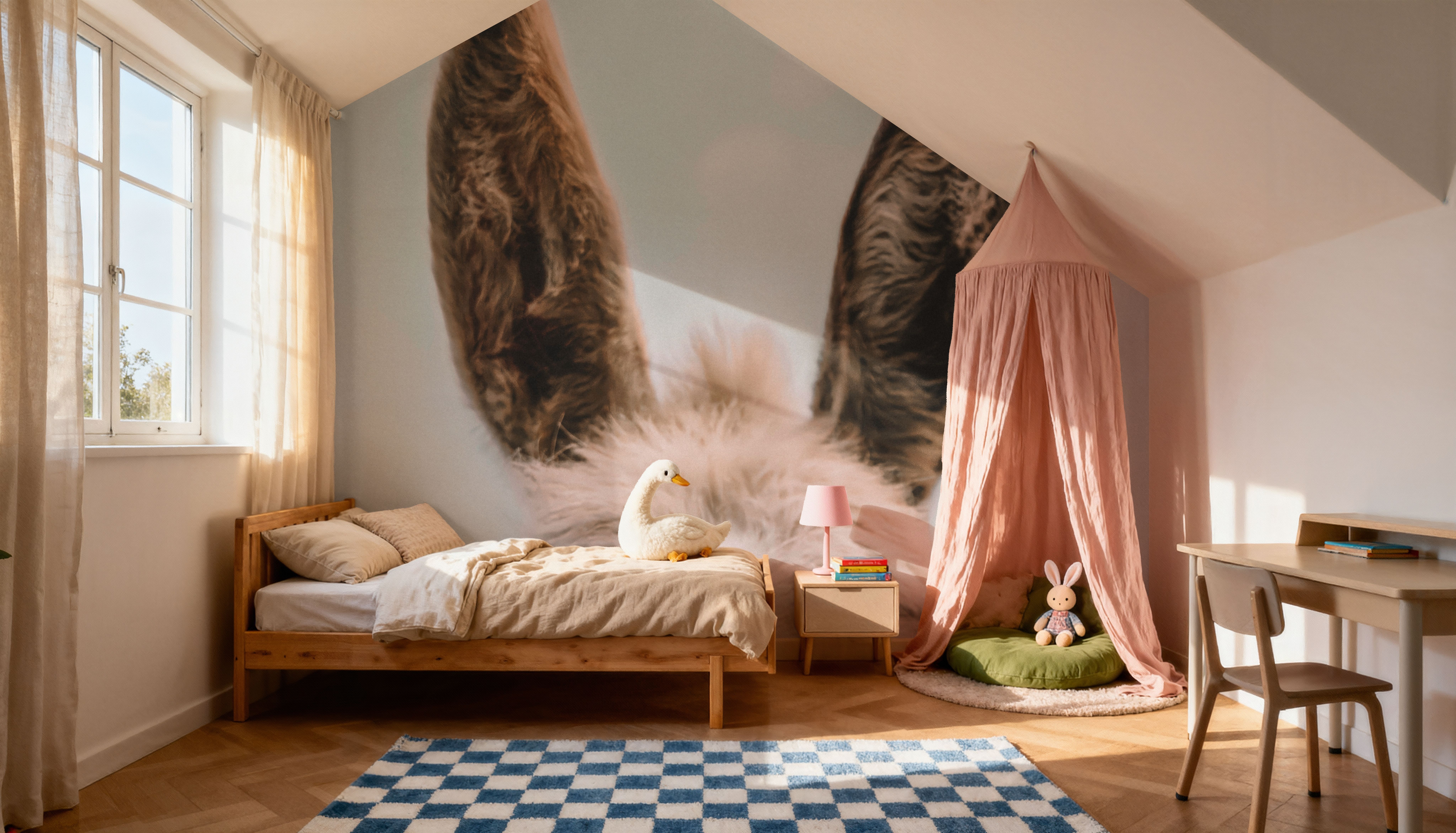 Downward Facing Donkey Pastel