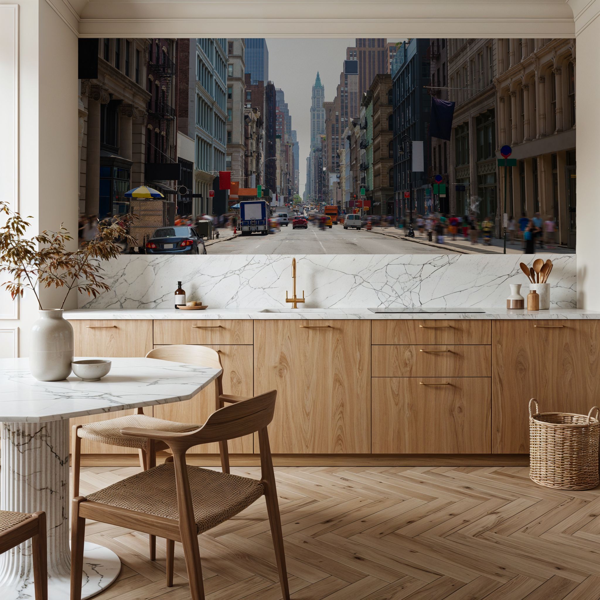 Soho Street View in Manhattan