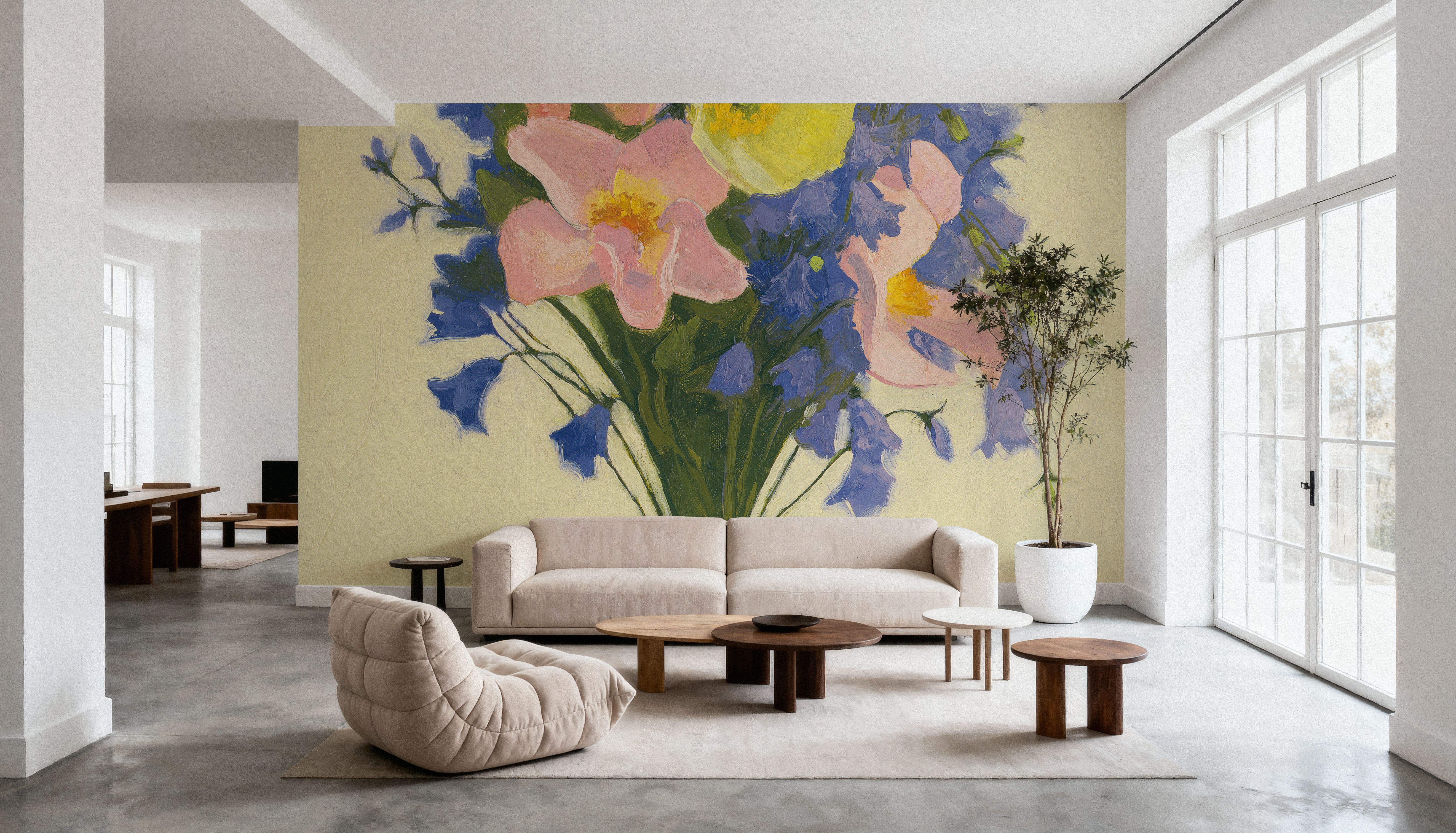 Periwinkle Nosegay I