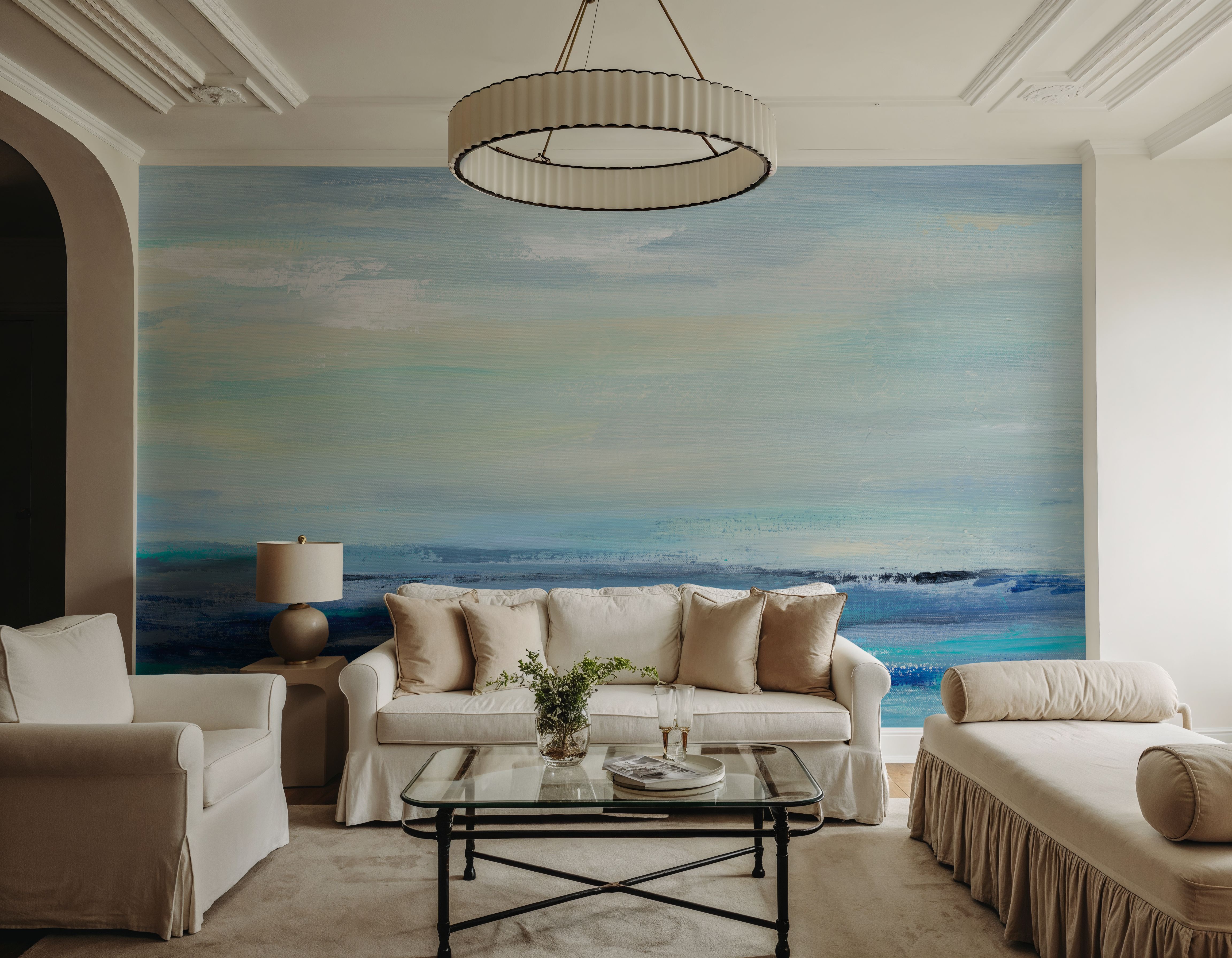 Turquoise Sea Waves I