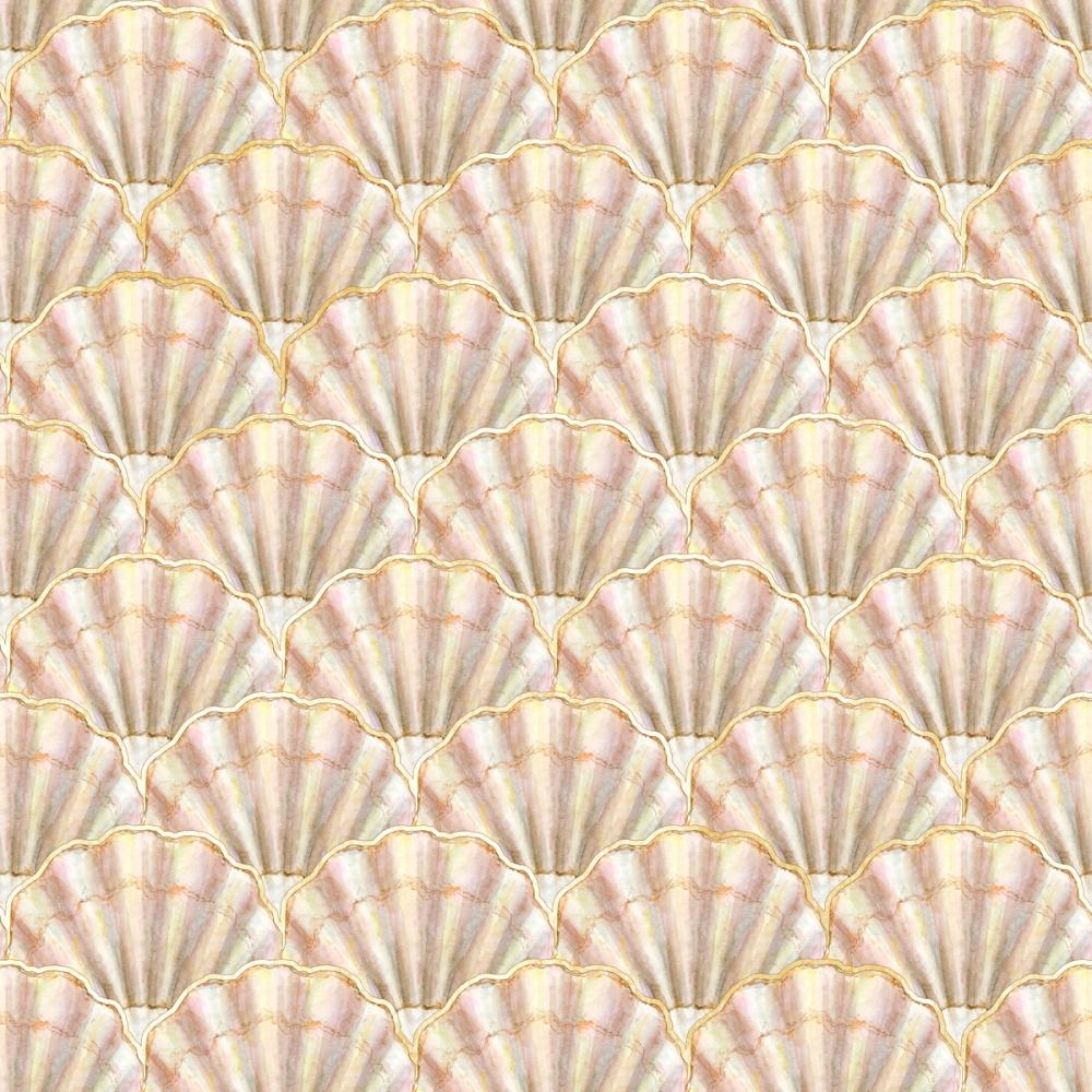 Mermaid Shells, Soft Pink