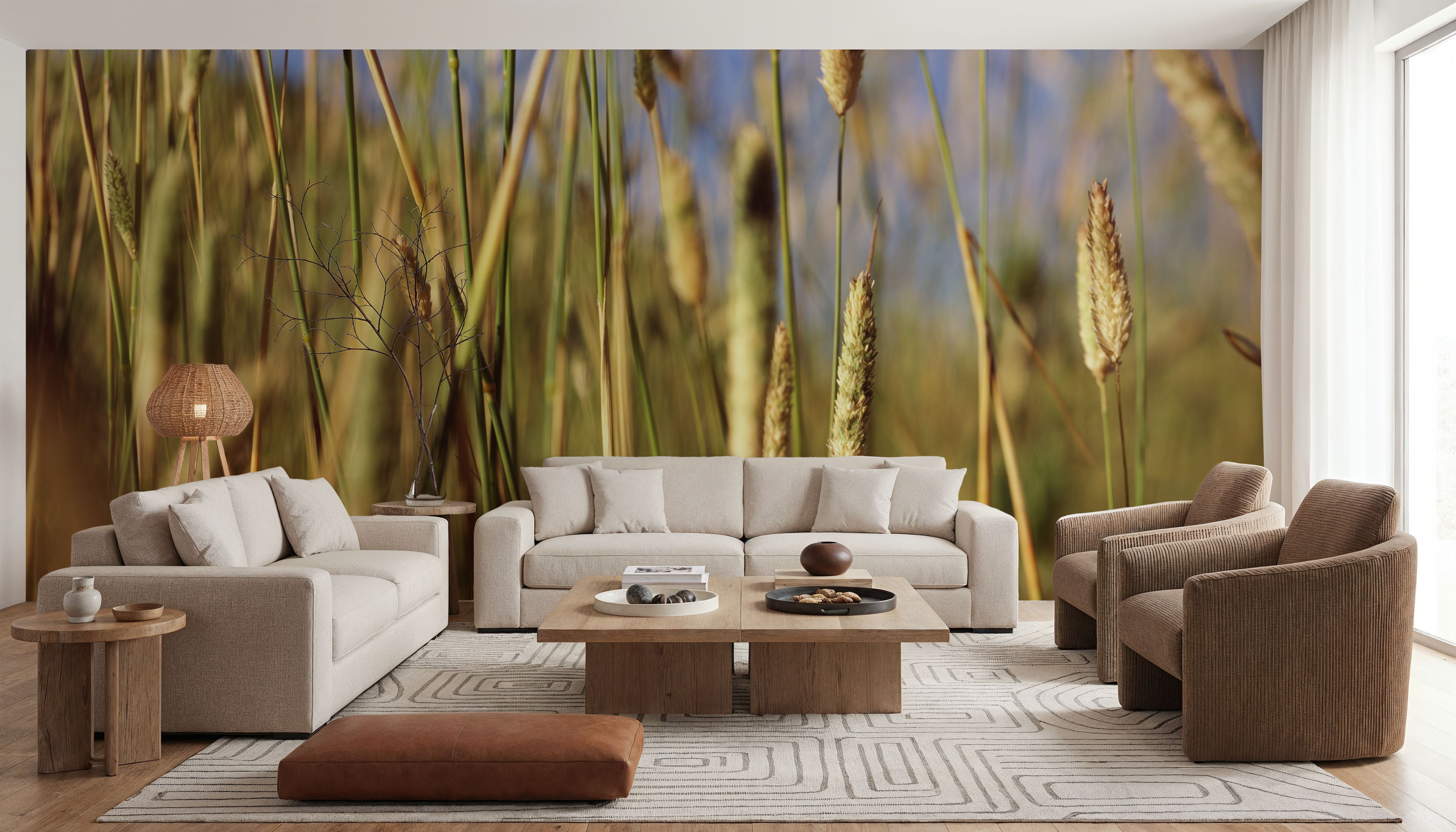 Golden Meadow, Wallpaper