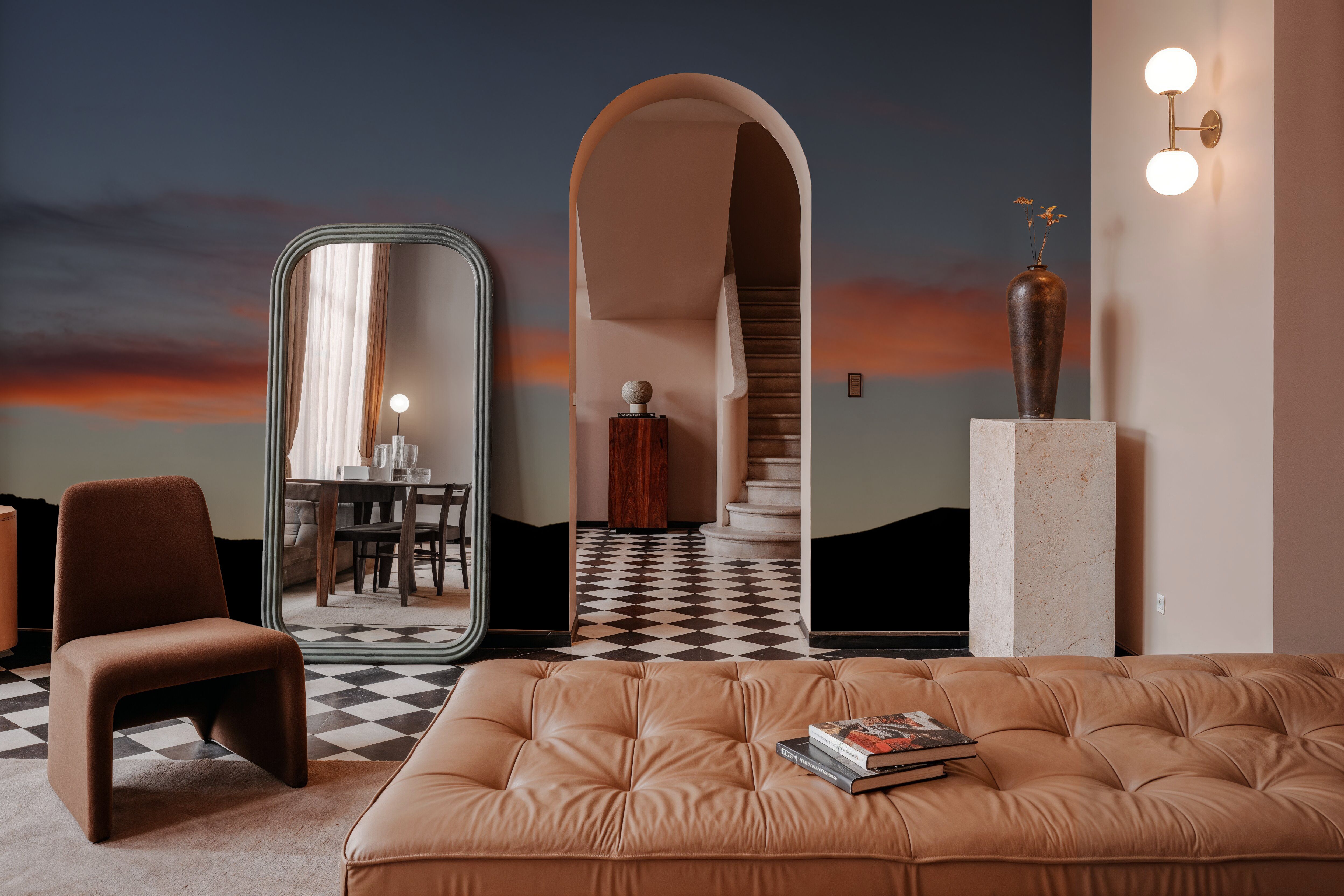 Mountain Twilight, Wallpaper