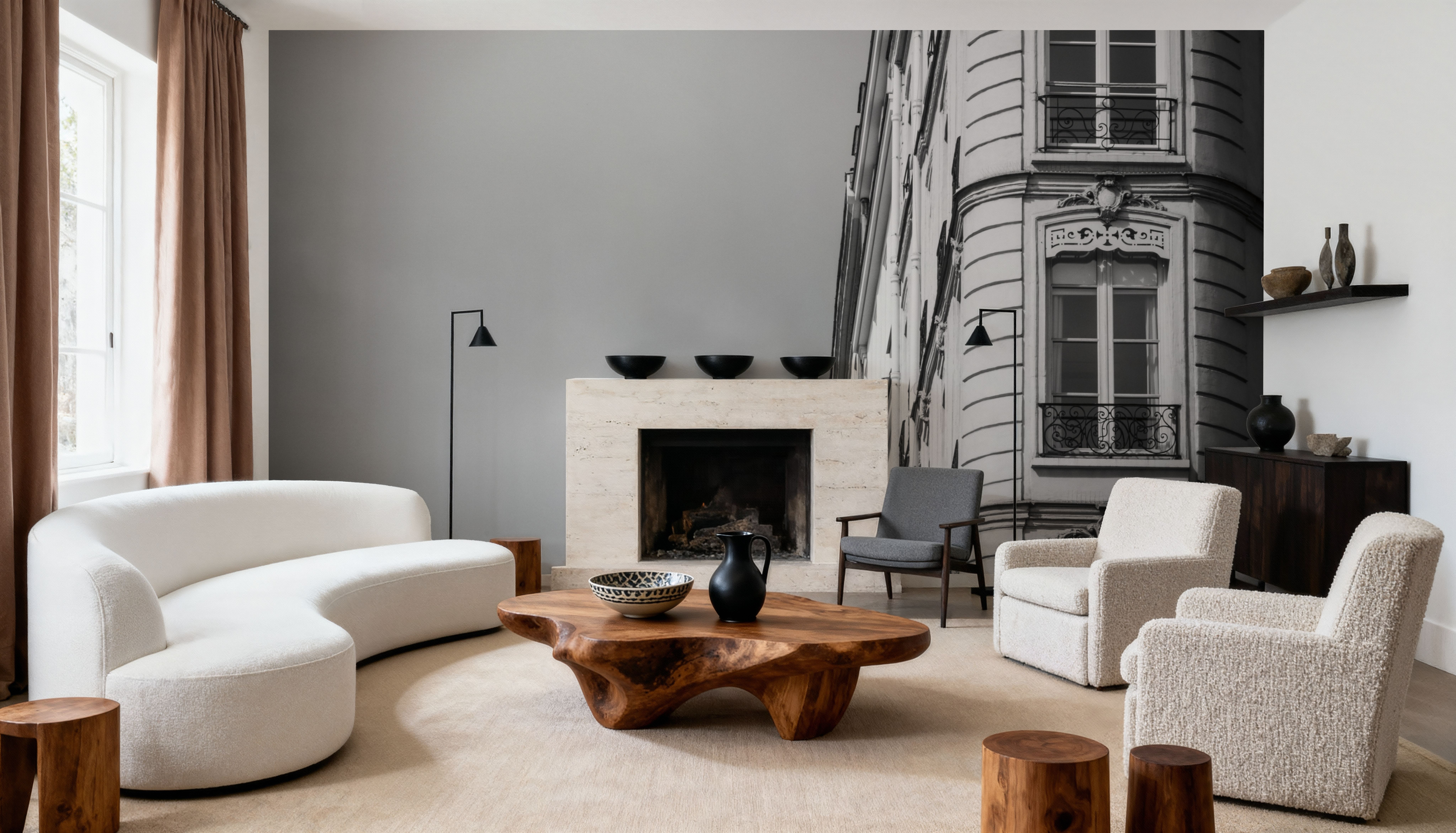 Beauty of Paris VI, Carte da parati