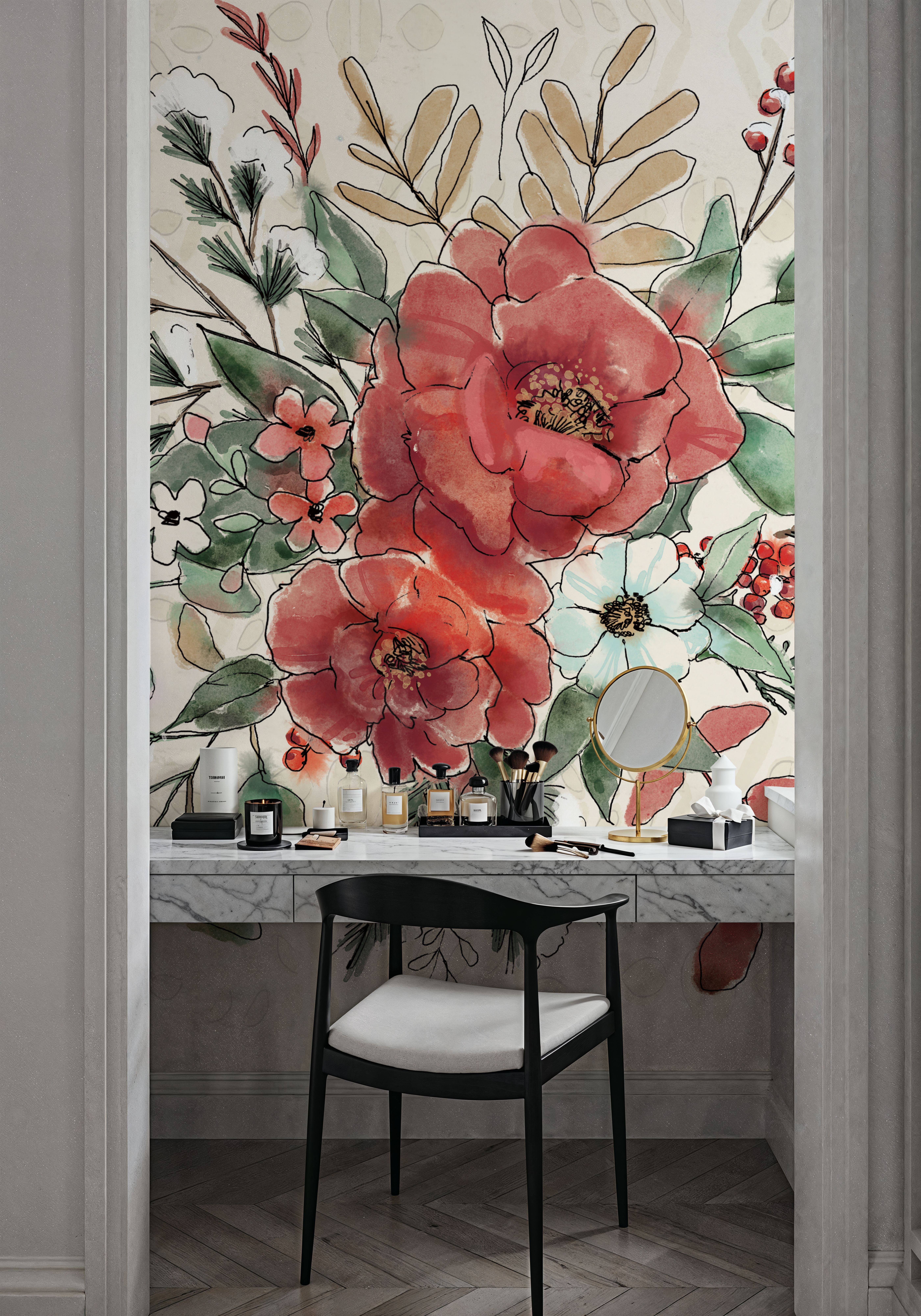 Festive Blooms VIII