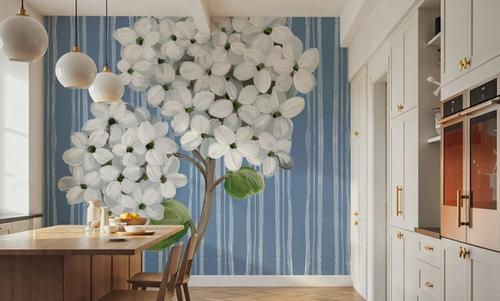 French Blue Hydrangeas II