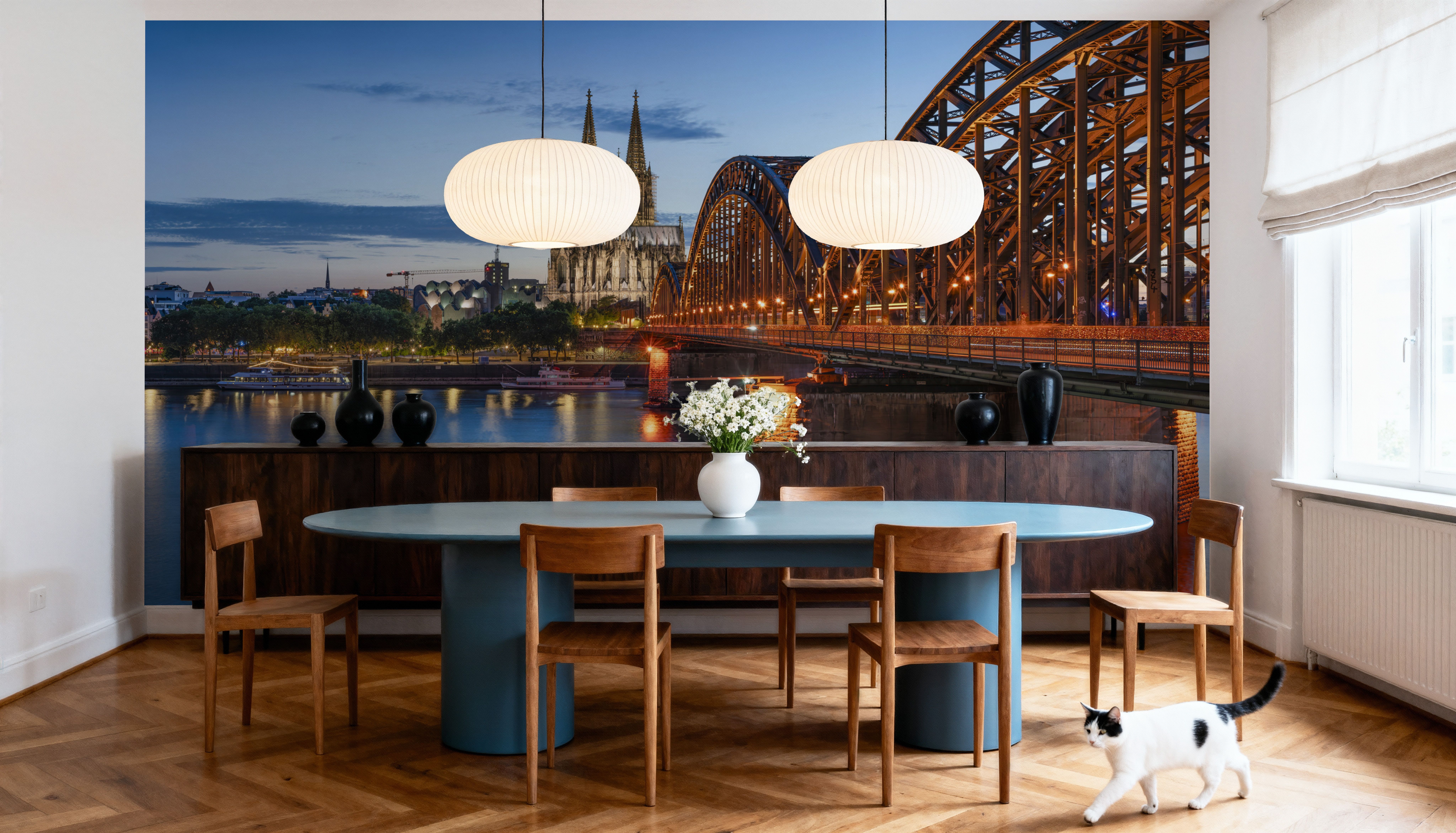 Hohenzollern Bridge Panorama
