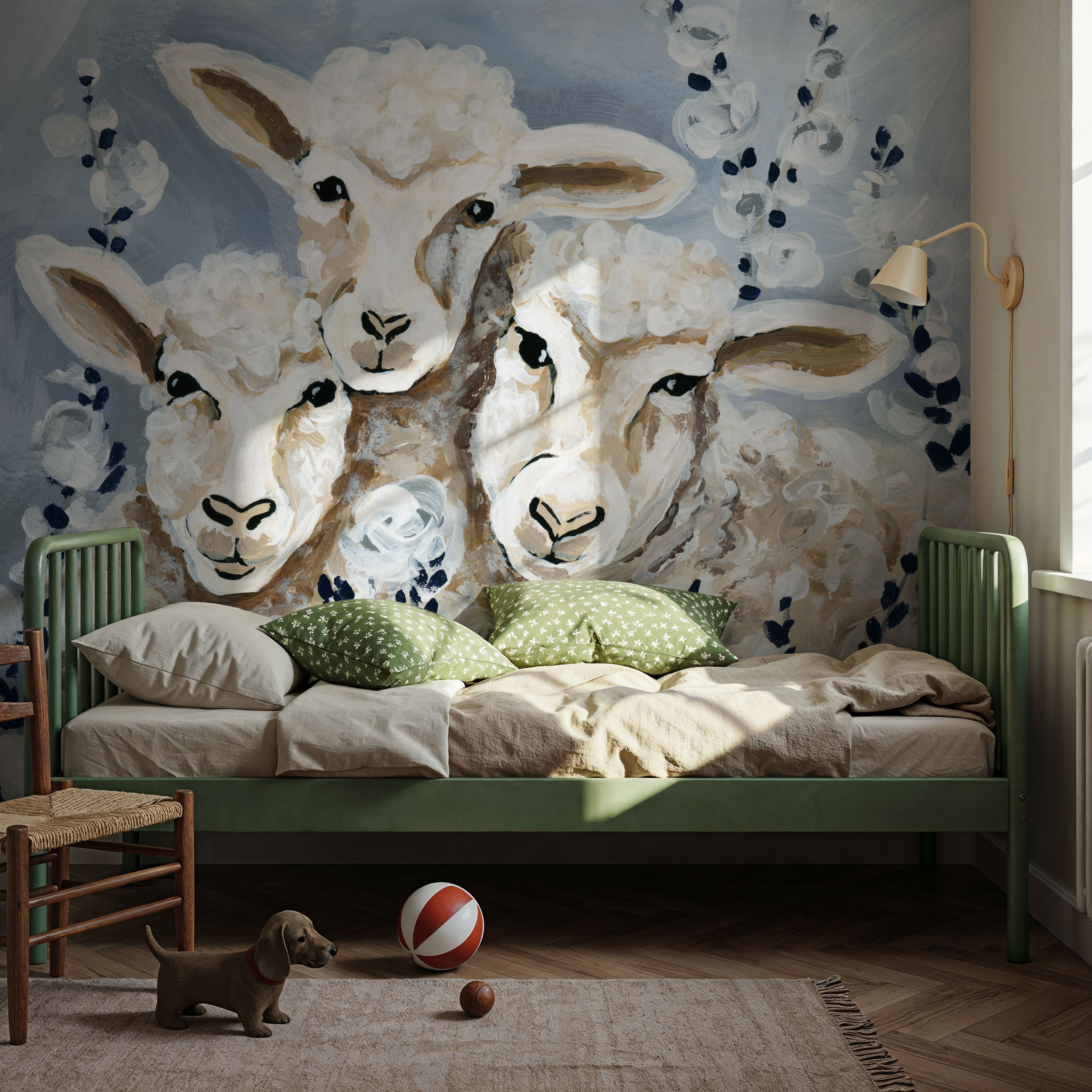 Sheep in the Meadow