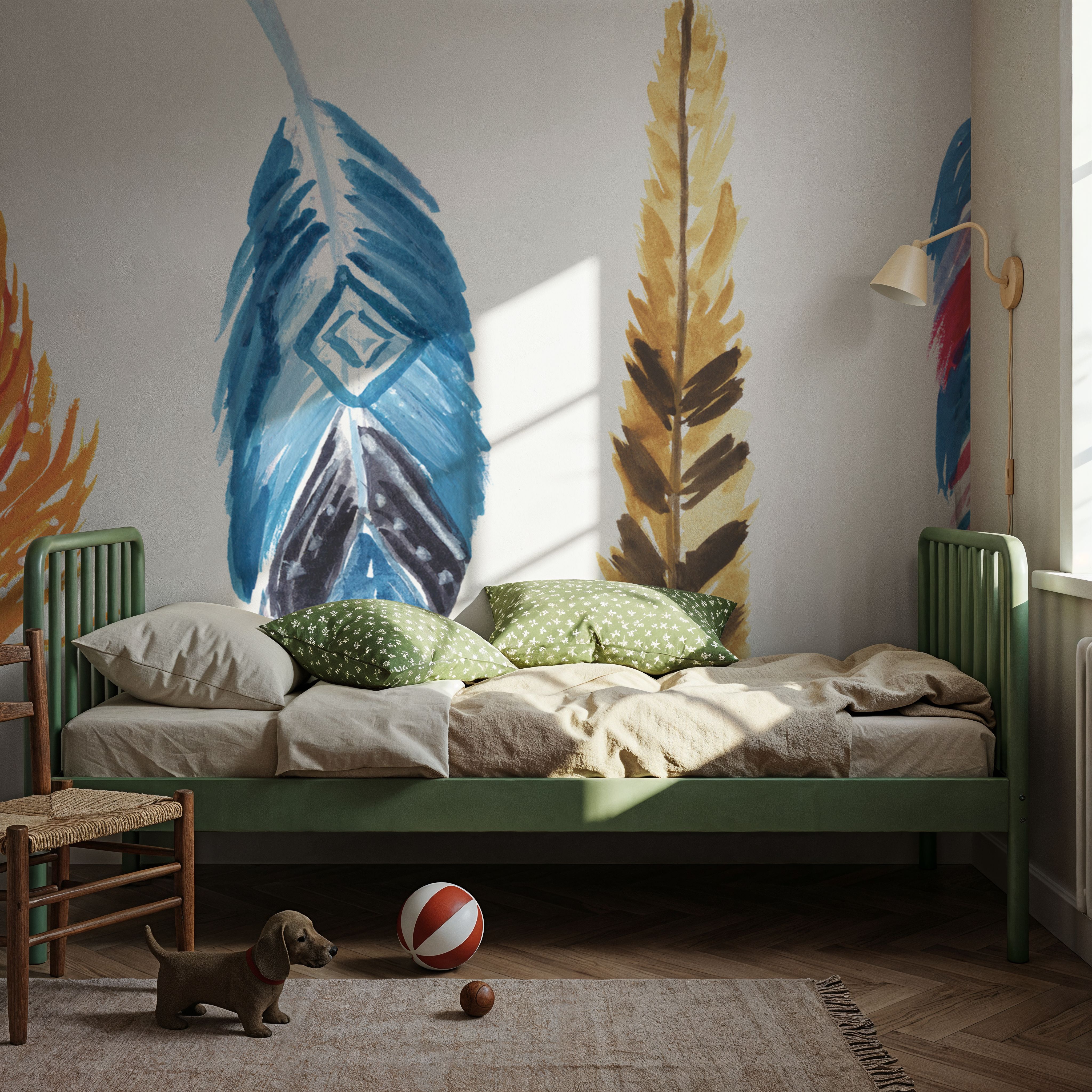 Rainbow Feathers II
