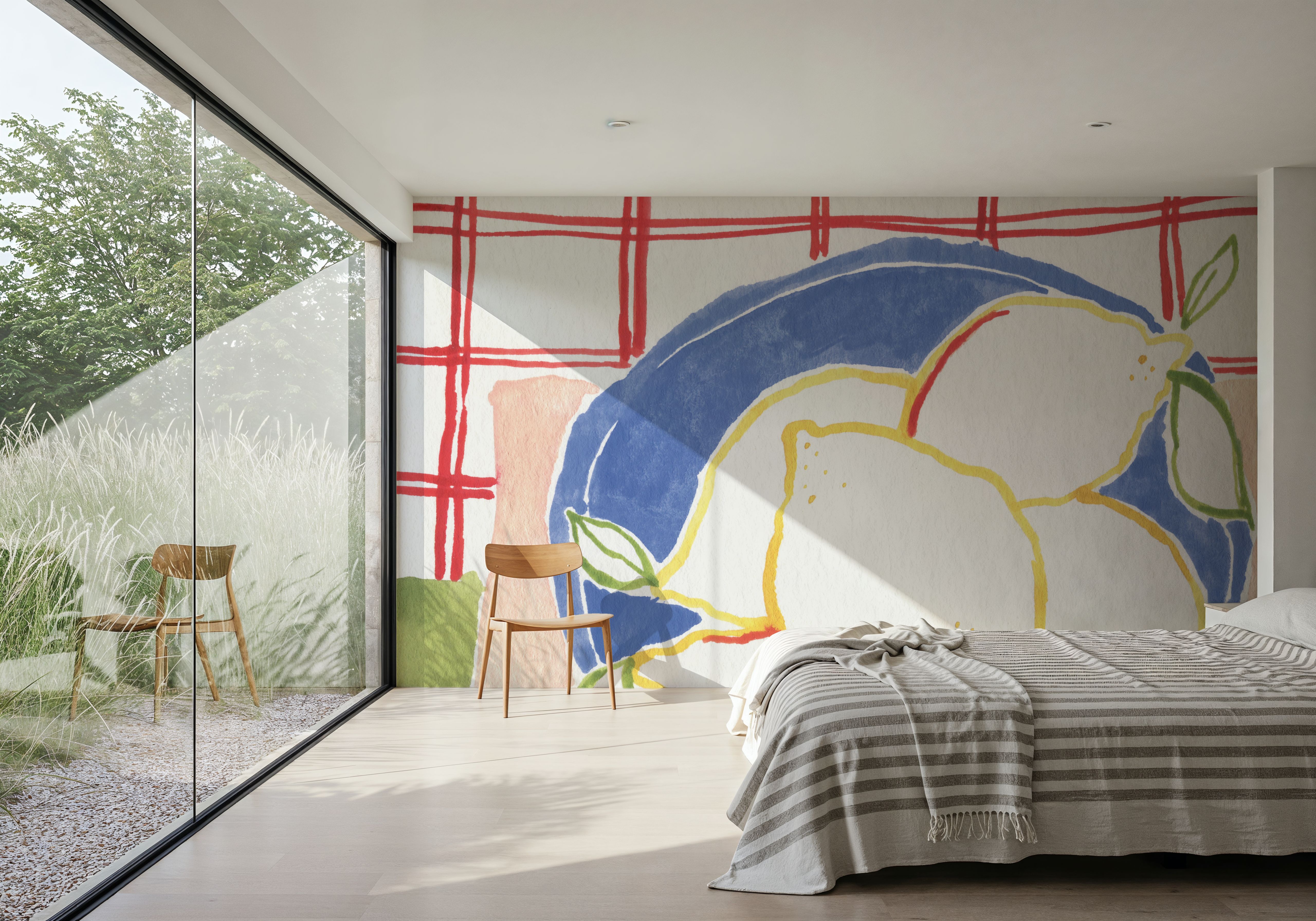 Simple Lemons, Tapeten