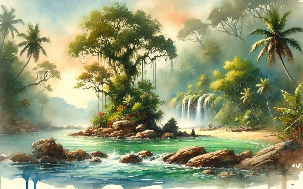 Untouched beauty of the last paradise