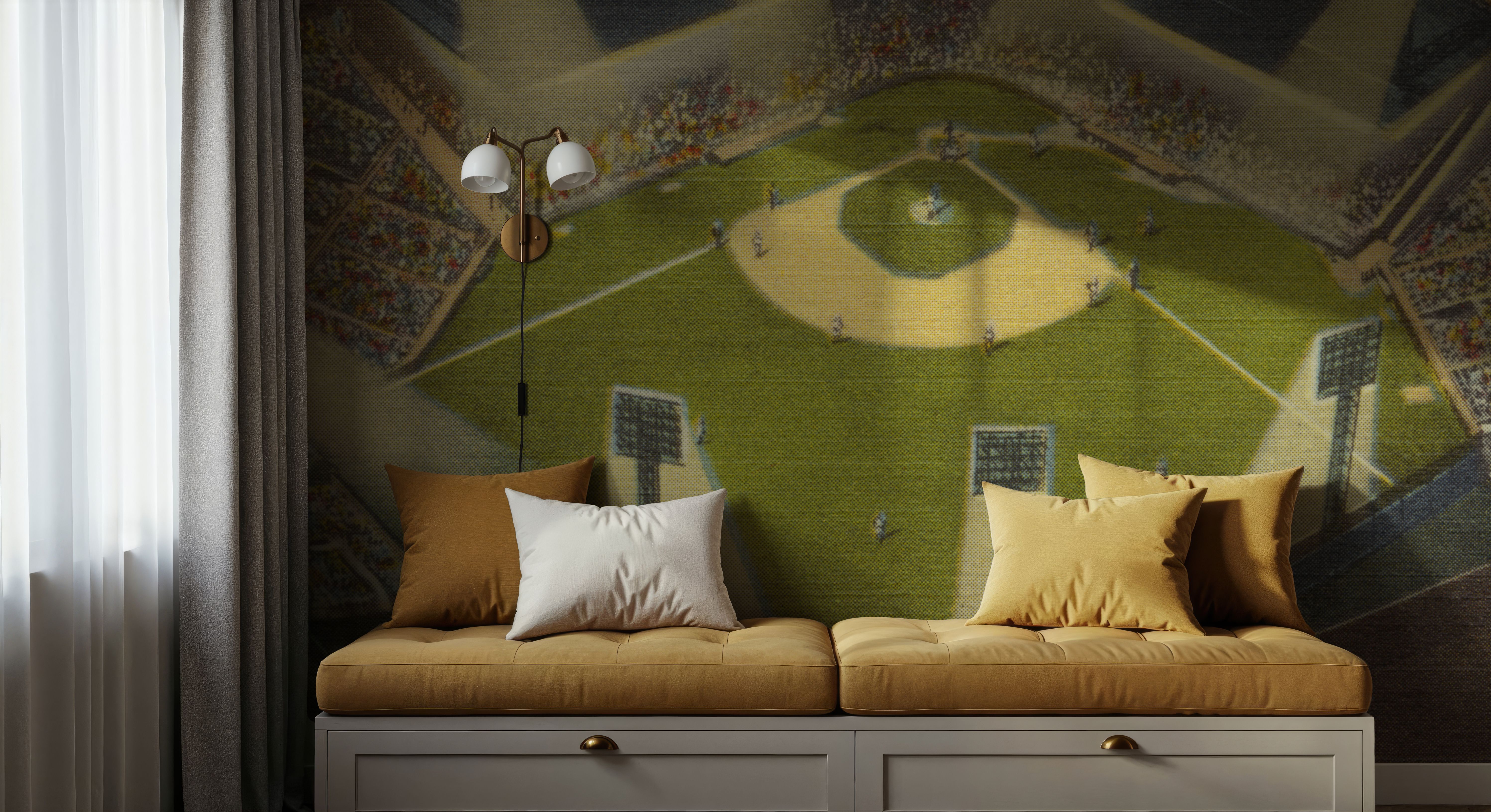 Greetings from some Hardball - Screenprint Postcard